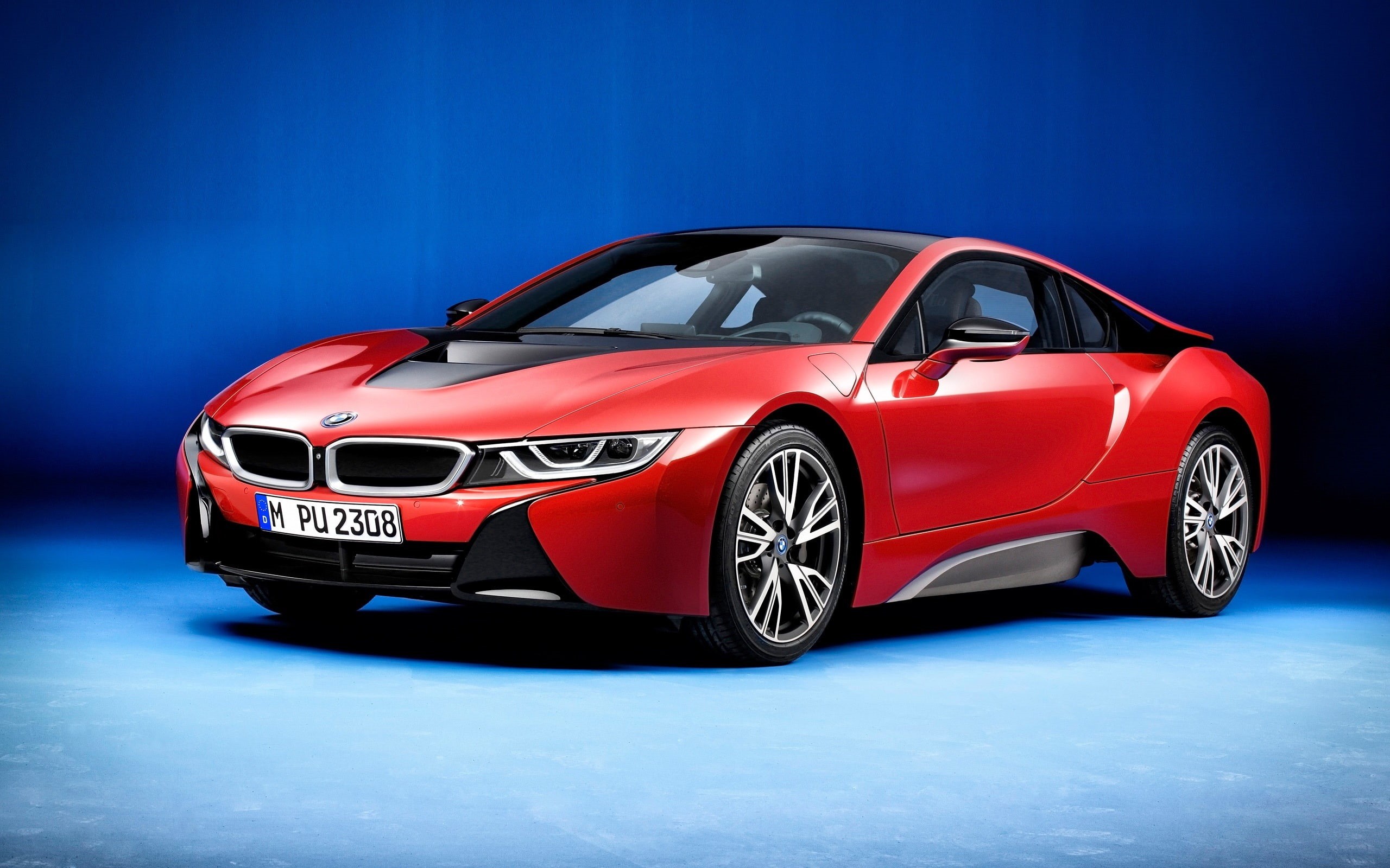 car, bmw, protonic, luxury, hd, red, 2K, HD Wallpaper