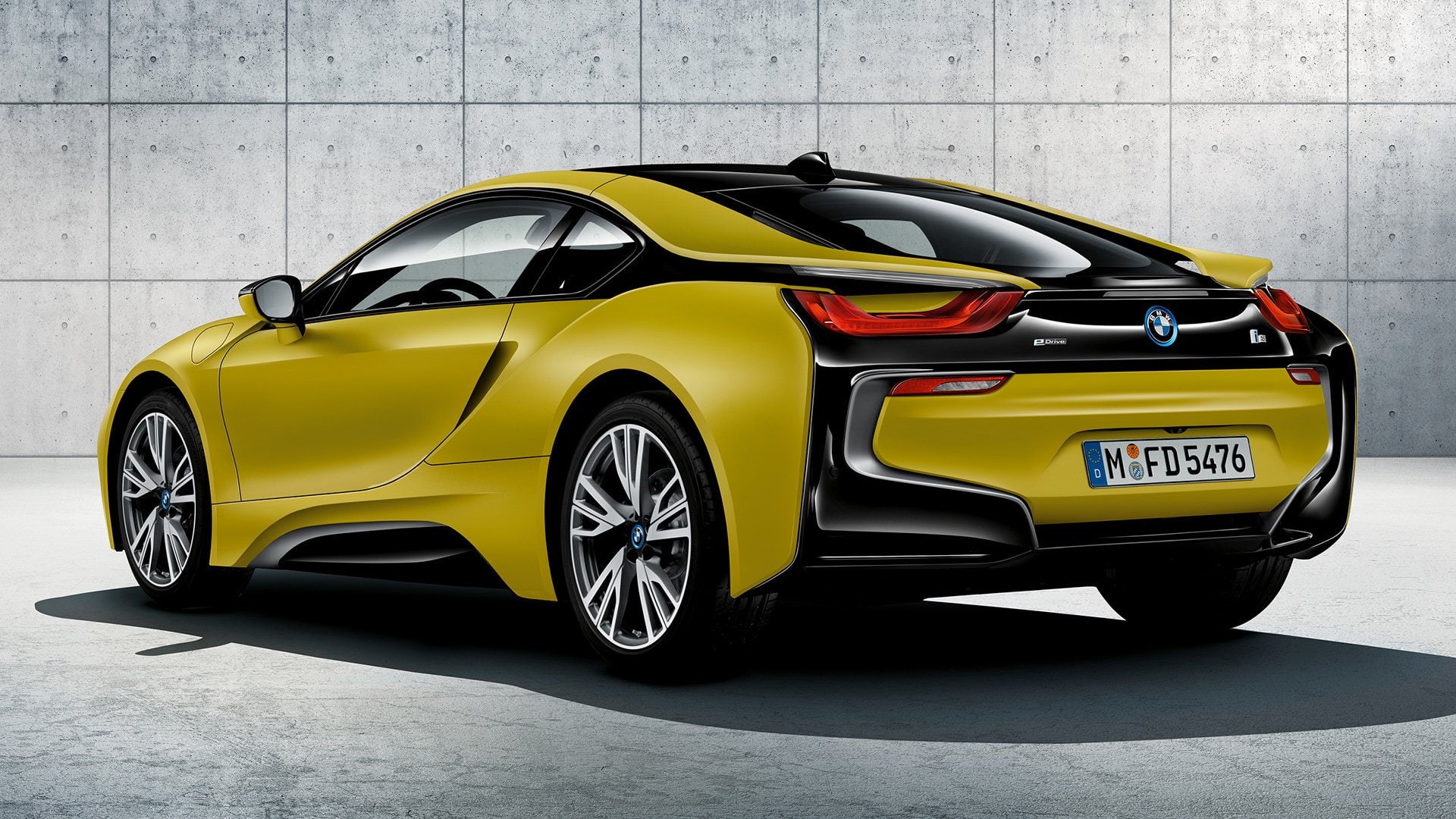 BMW i8, BMW, Car, 1080P, Yellow Car, BMW i8 Protonic Frozen Yellow, Supercar, Sport Car, HD Wallpaper