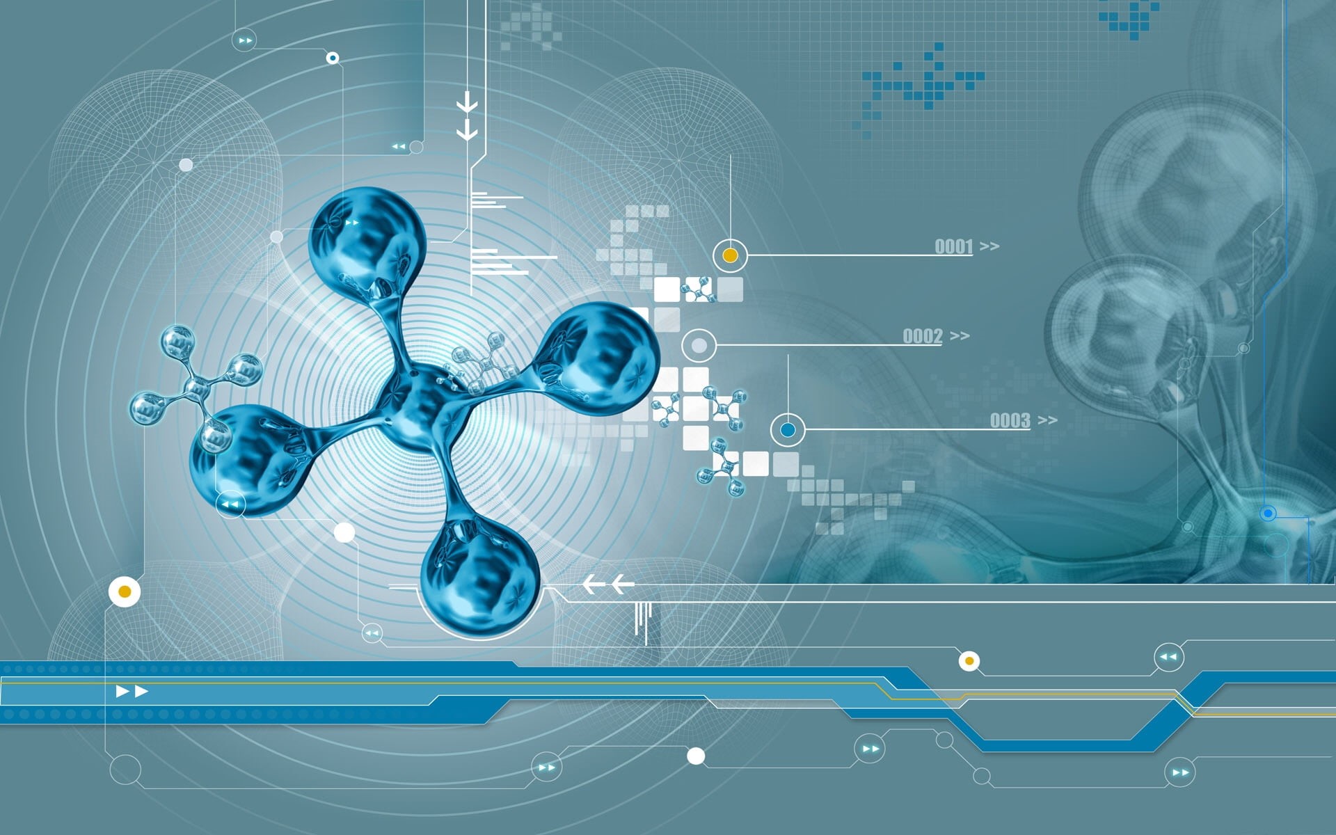 cyberspace, backgrounds, data, medicine, computer, computer Graphic, molecular Structure, technology, communication, robot, futuristic, abstract, business, HD Wallpaper