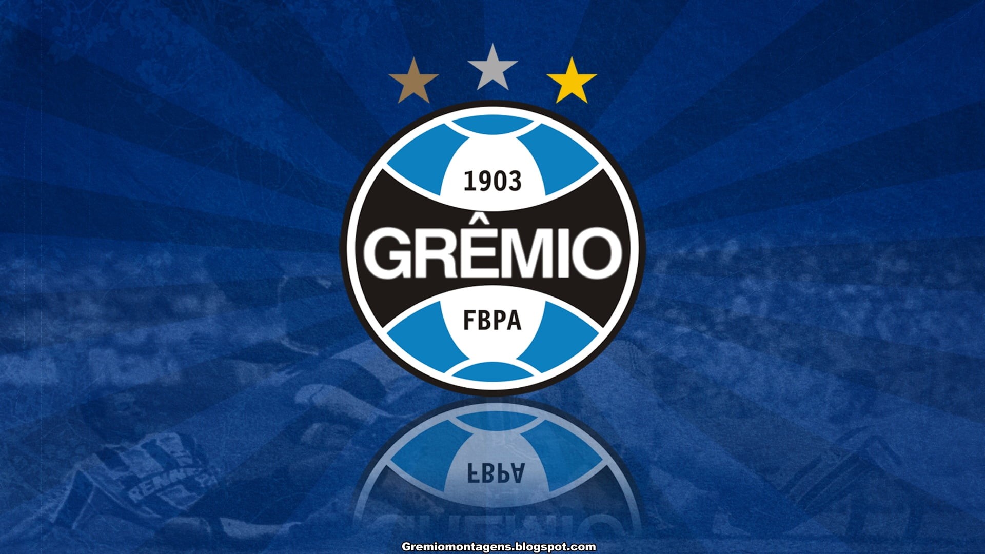 badge, blue, close-up, symbol, road sign, technology, no people, indoors, Brazil, design, Gremio Porto Alegre, western script, circle, soccer, text, warning sign, HD Wallpaper