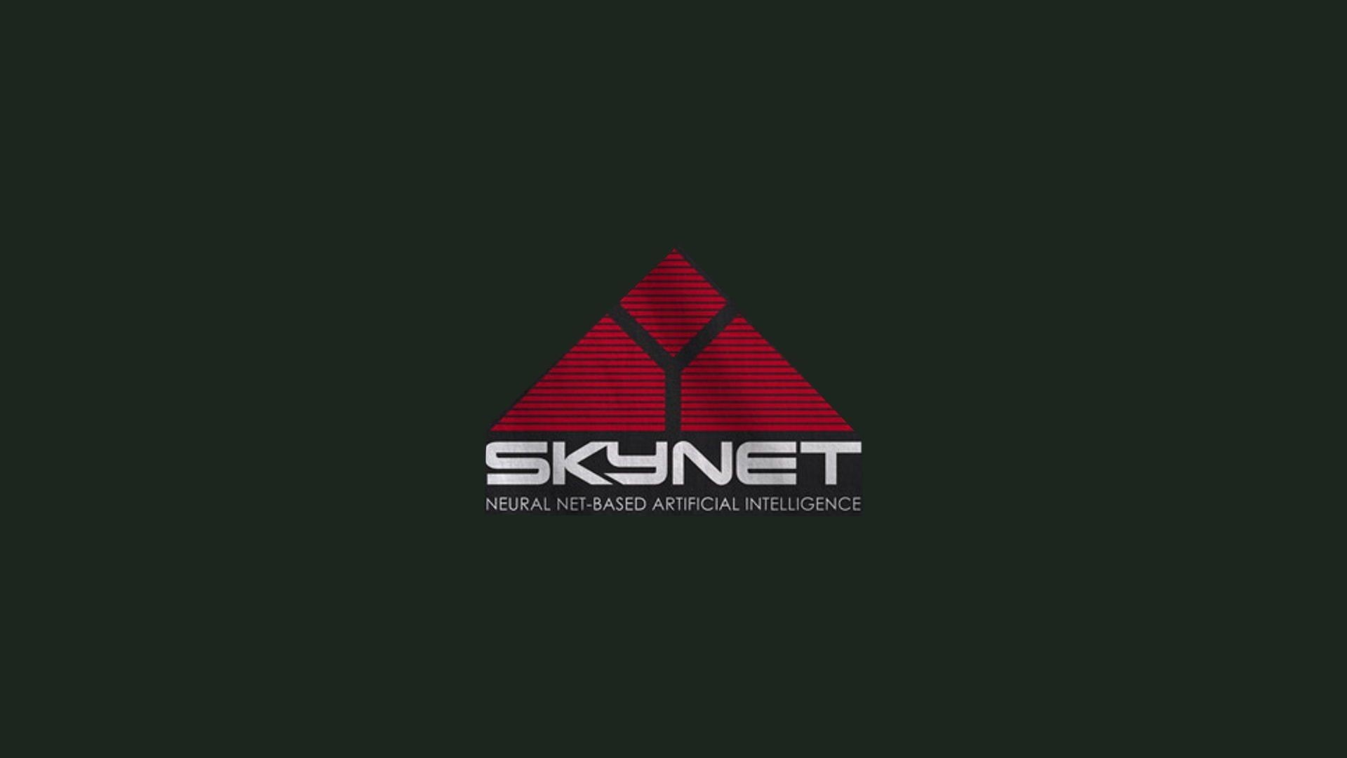indoors, safety, black background, security, communication, warning sign, triangle shape, copy space, Skynet, illuminated, no people, night, sign, 1080P, HD Wallpaper