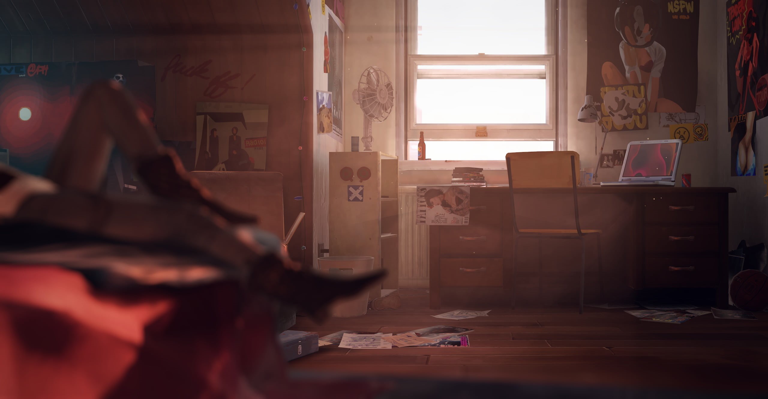 occupation, wooden, technology, Chloe Price, cabinet, women, home interior, sitting, domestic room, table, white, furniture, lifestyles, communication, HD Wallpaper