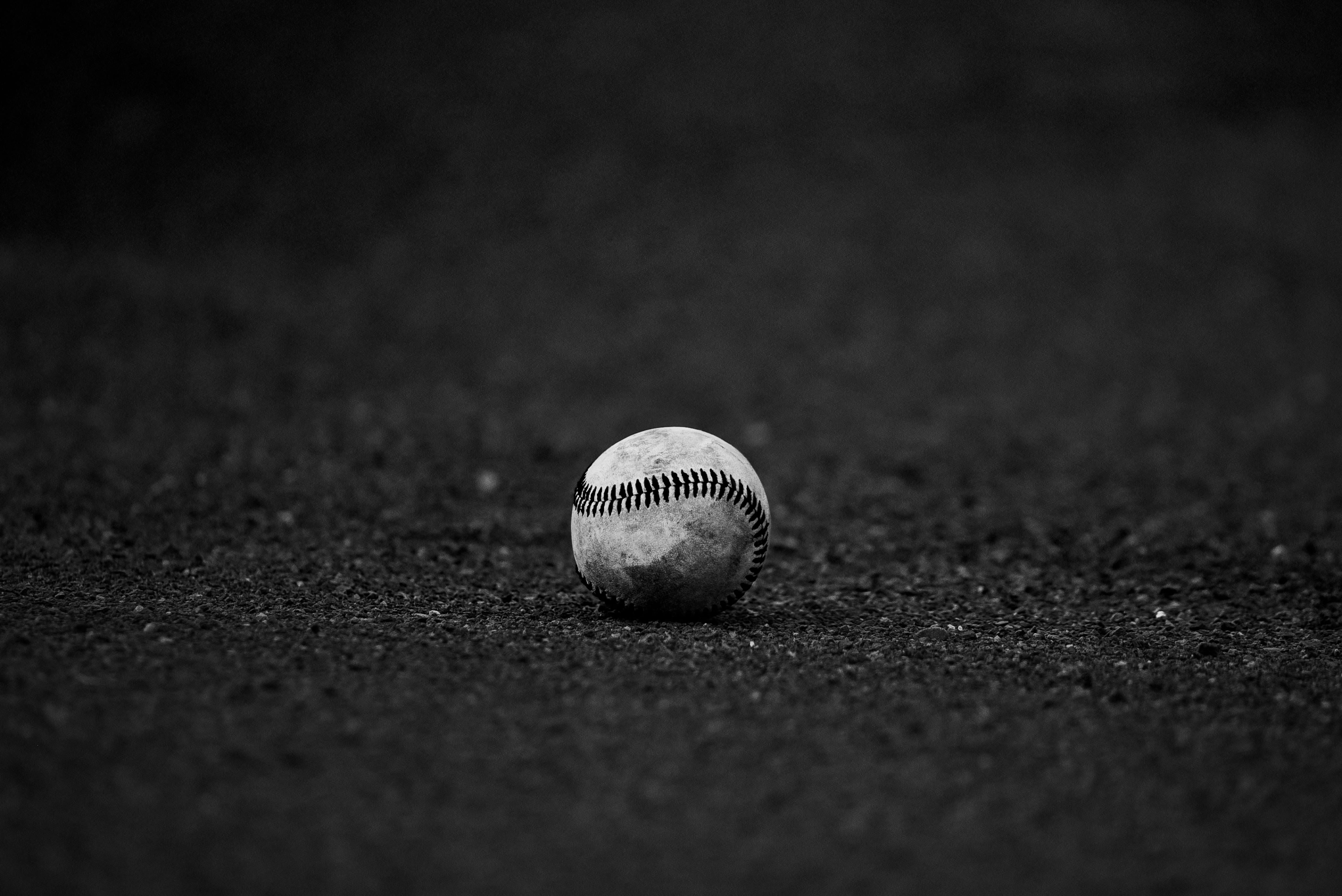 leisure activity, no people, threads, photography, still life, day, playing field, selective, close-up, baseball - ball, land, baseball - sport, focus, HD Wallpaper