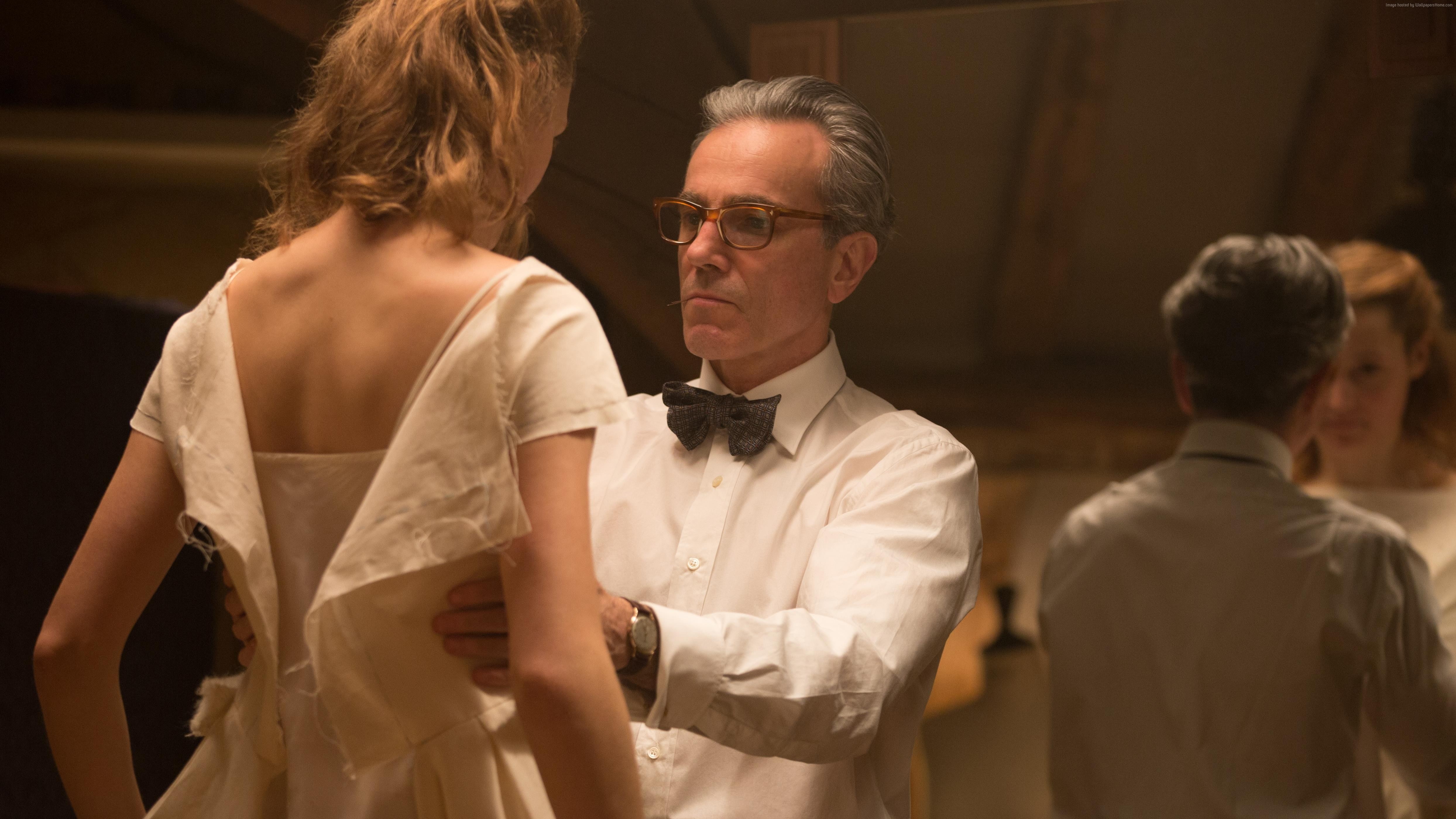 Vicky Krieps, Daniel Day-Lewis, 4K, Phantom Thread, 4k, HD Wallpaper