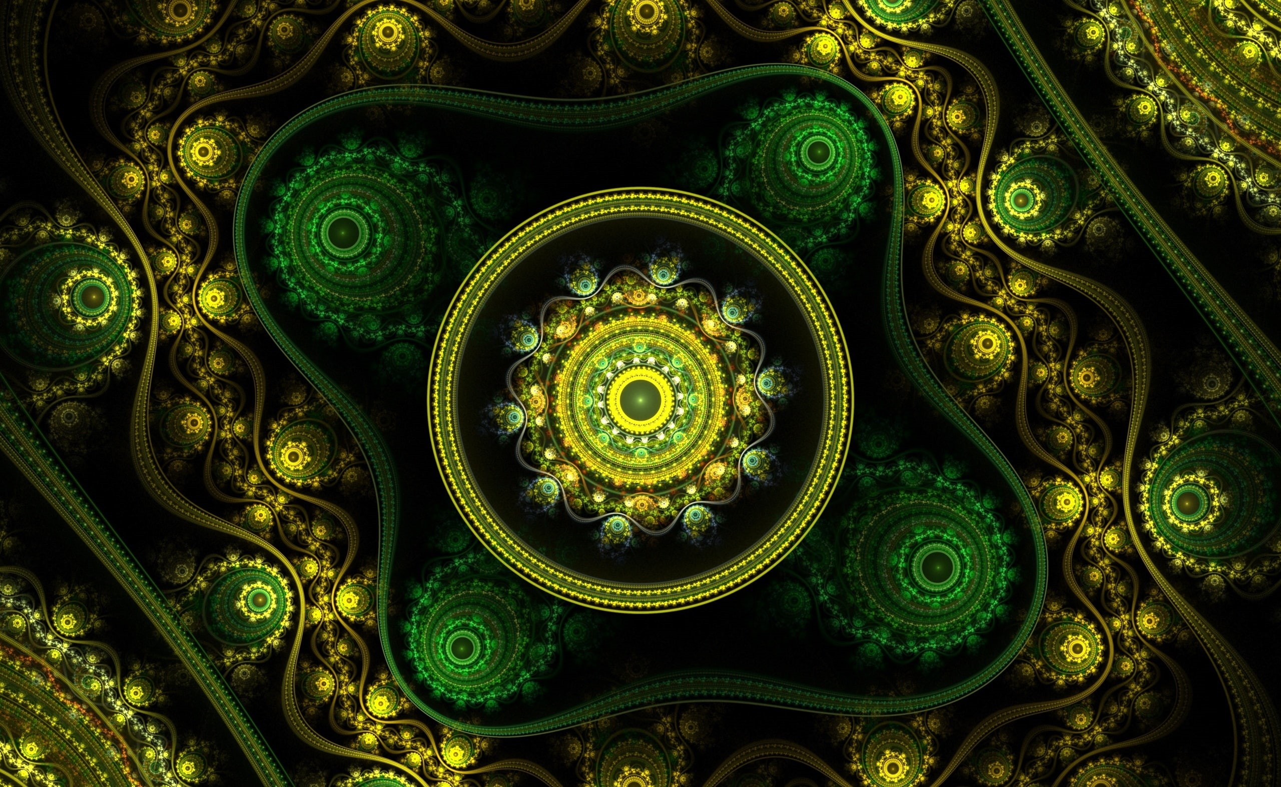 low angle view, indoors, built structure, circle, 2K, apophysis, yellow, spirituality, black, pattern, carving, backgrounds, creativity, full frame, ornate, HD Wallpaper