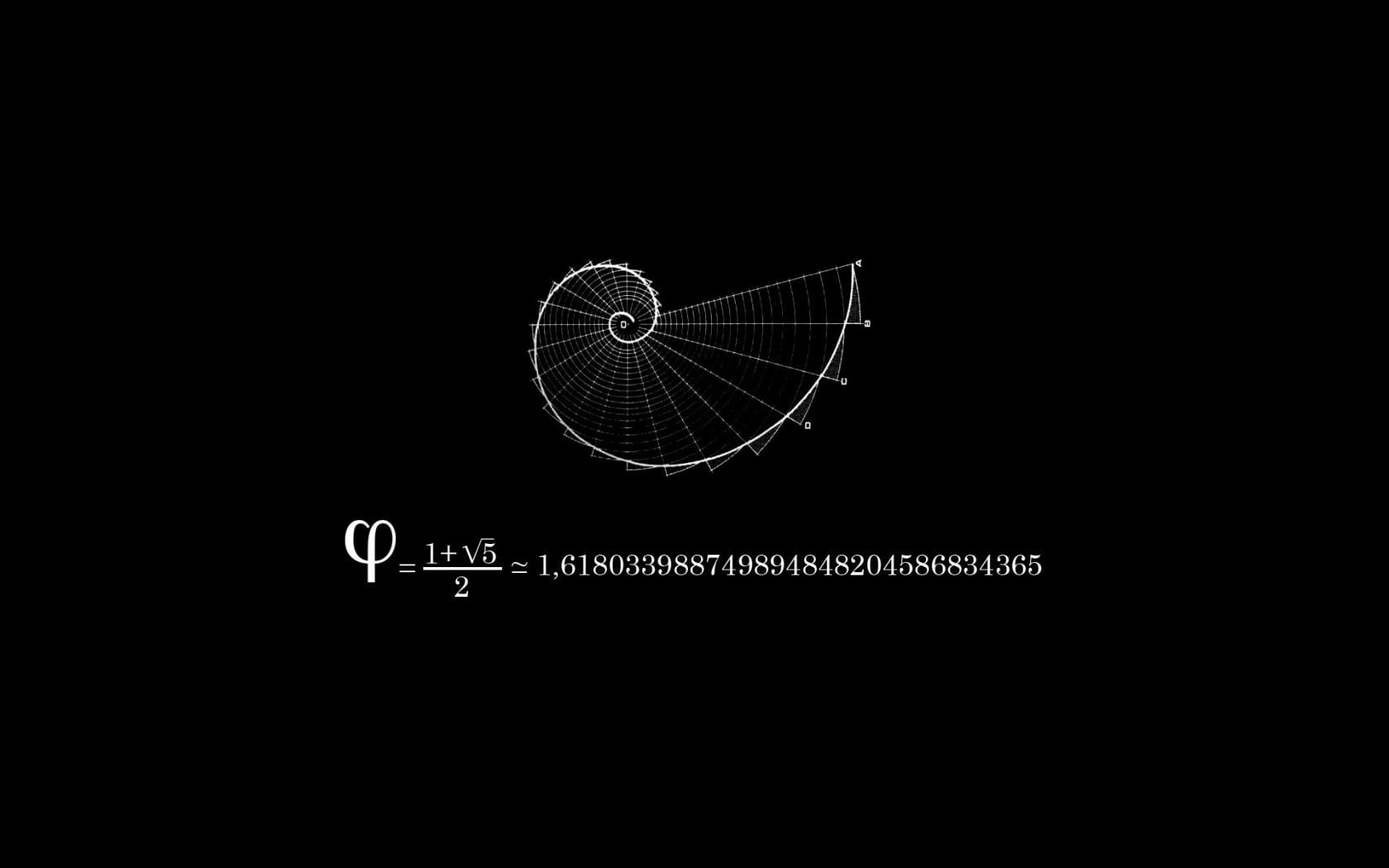 720P, science, golden ratio, Fibonacci sequence, HD Wallpaper