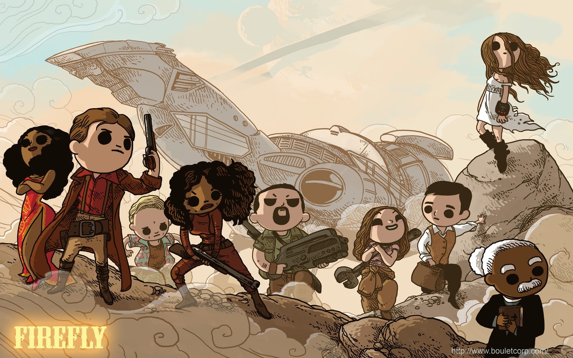 group of people, emotion, togetherness, real people, spaceship, TV, leisure activity, males, communication, girls with guns, female likeness, HD Wallpaper