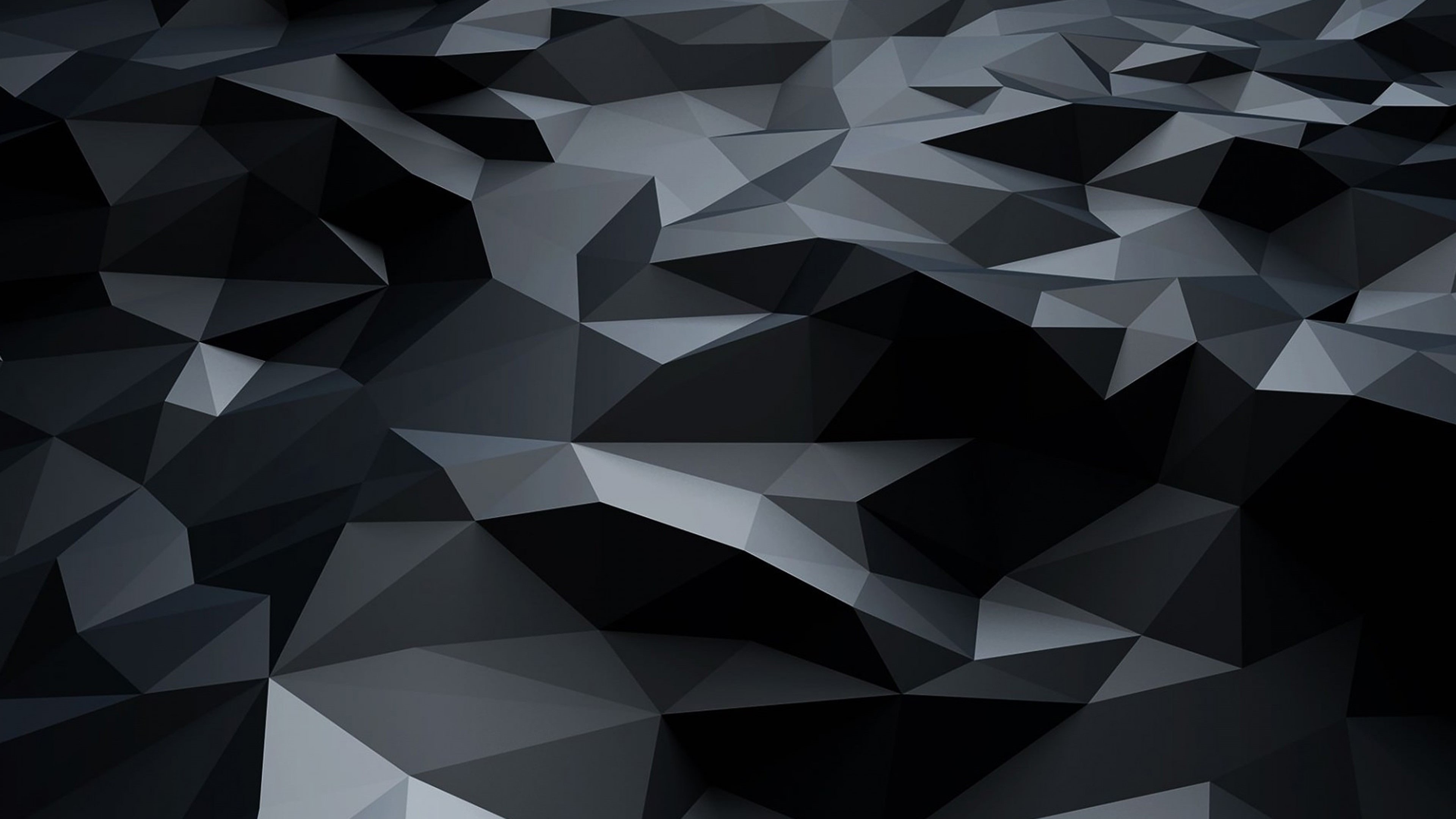 4k, polygons, 4K, abstract, HD Wallpaper