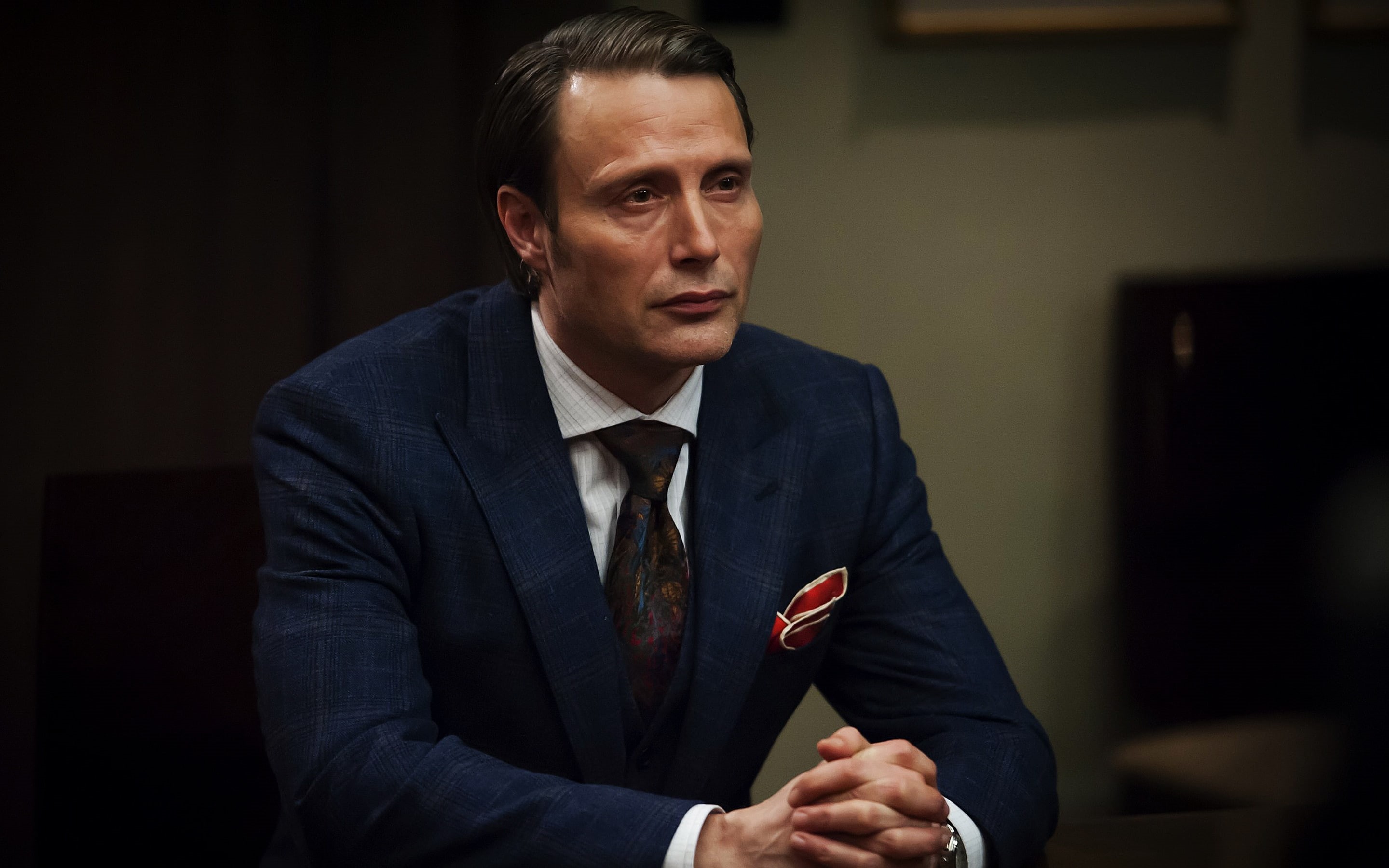 2K, Hannibal, mads, mikkelsen, Mads Mikkelsen, HD Wallpaper
