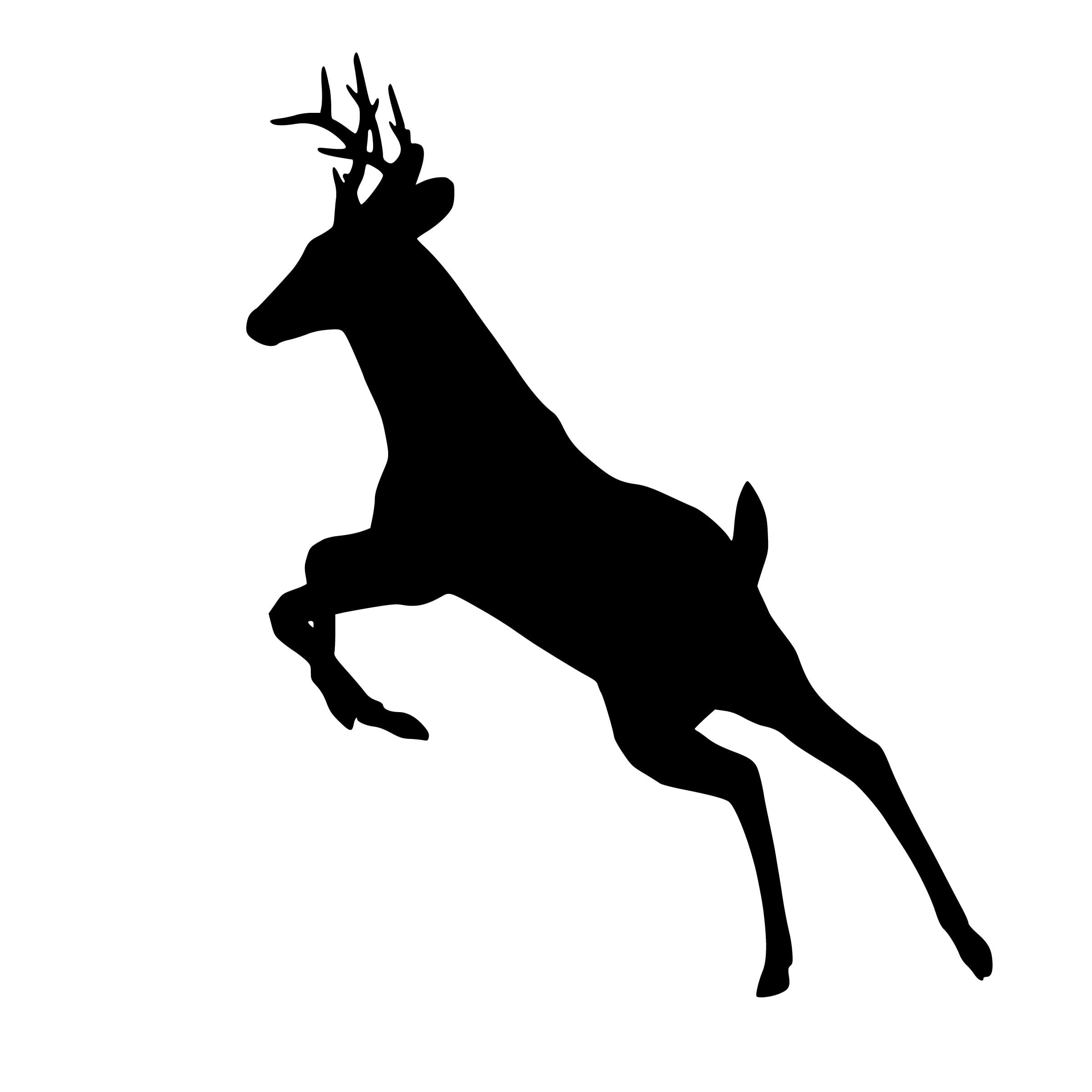 stag, animal, male, domestic animals, full length, reindeer, one animal, 1080P, copy space, design, side view, animal wildlife, indoors, no people, studio shot, Phone HD Wallpaper