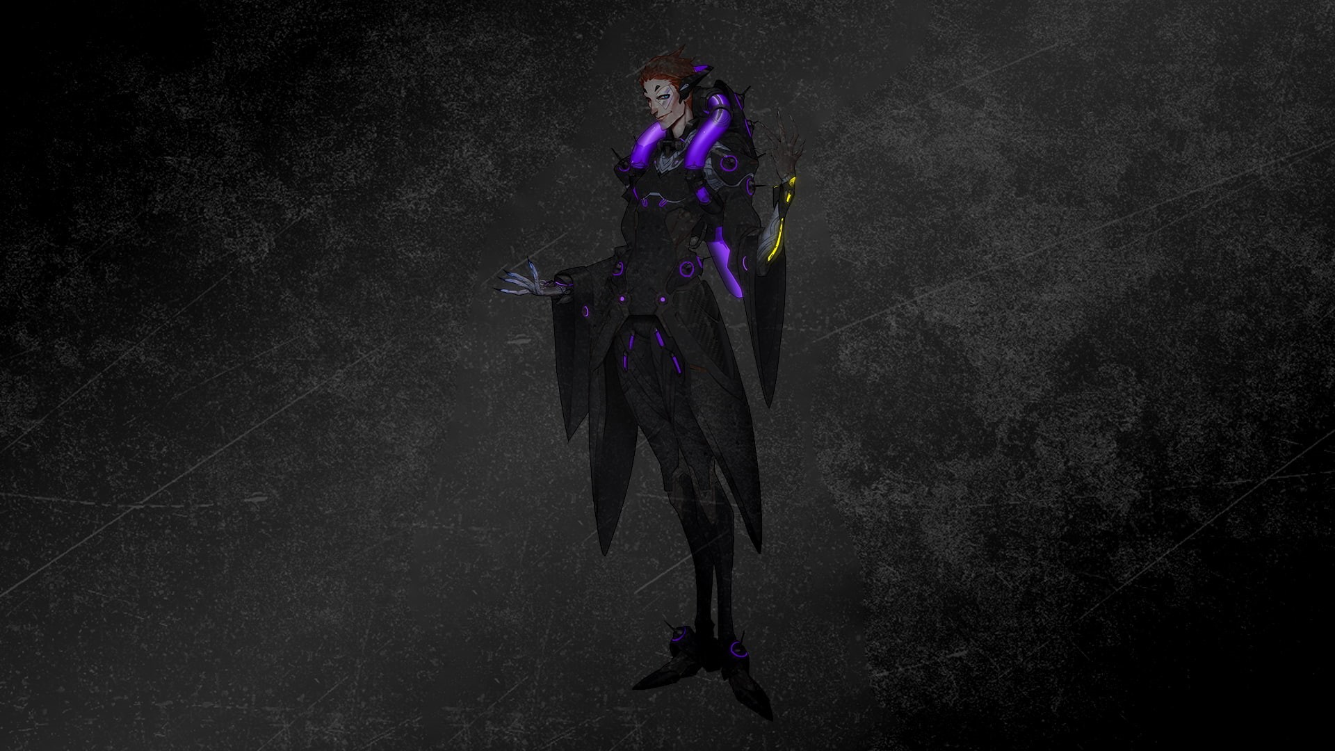 Overwatch, PC gaming, 1080P, Moira(Overwatch), dark, HD Wallpaper