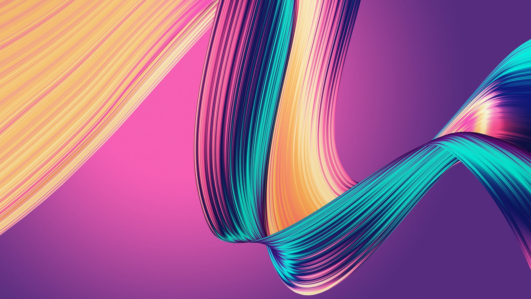 Neon, 1080P, Stock, honor, Play, Curves, HD Wallpaper