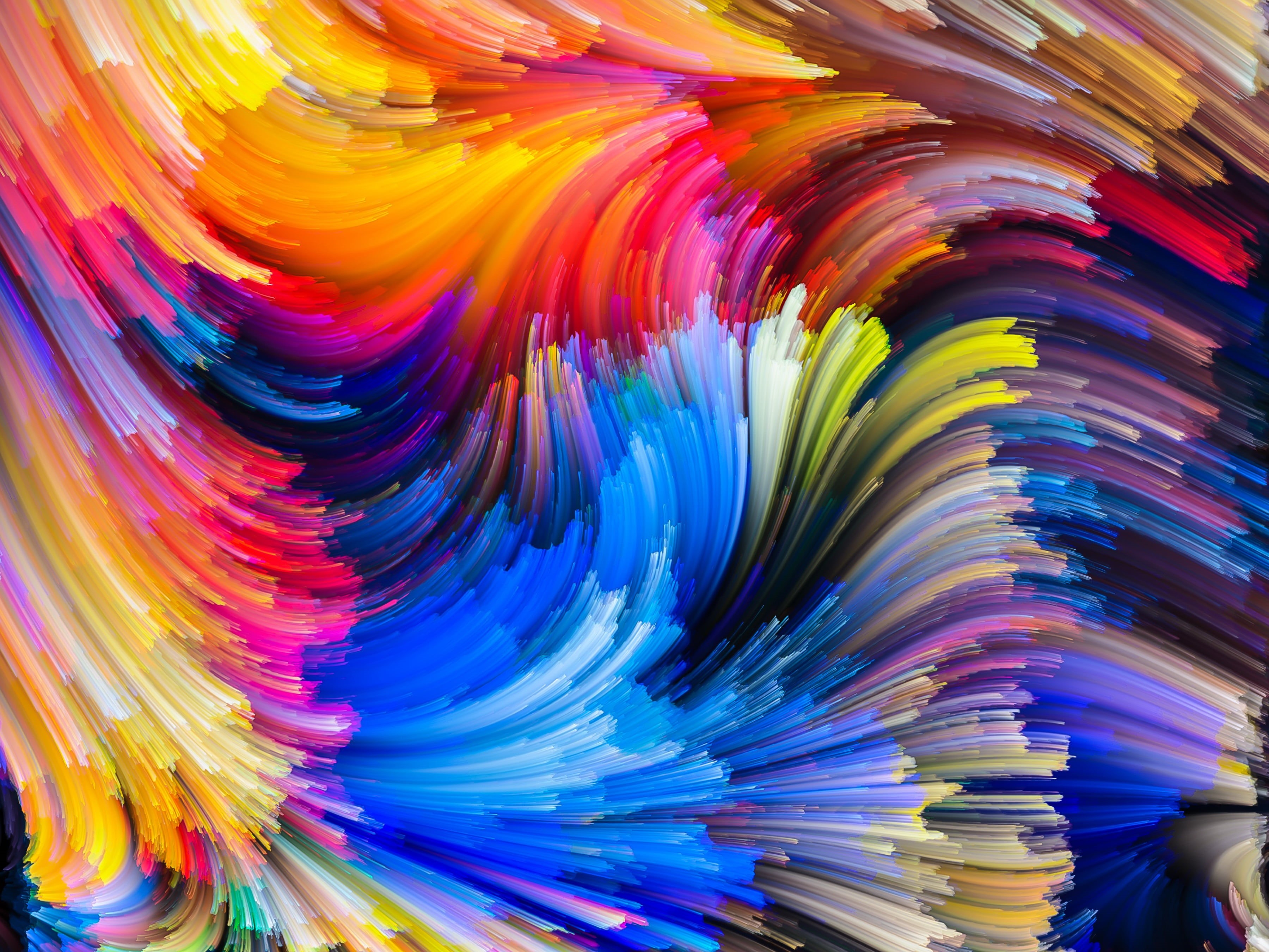 creativity, image, close-up, 2K, pattern, paint, technology, design, choice, studio shot, rainbow, vibrant Color, backdrop, full frame, computer Graphic, HD Wallpaper