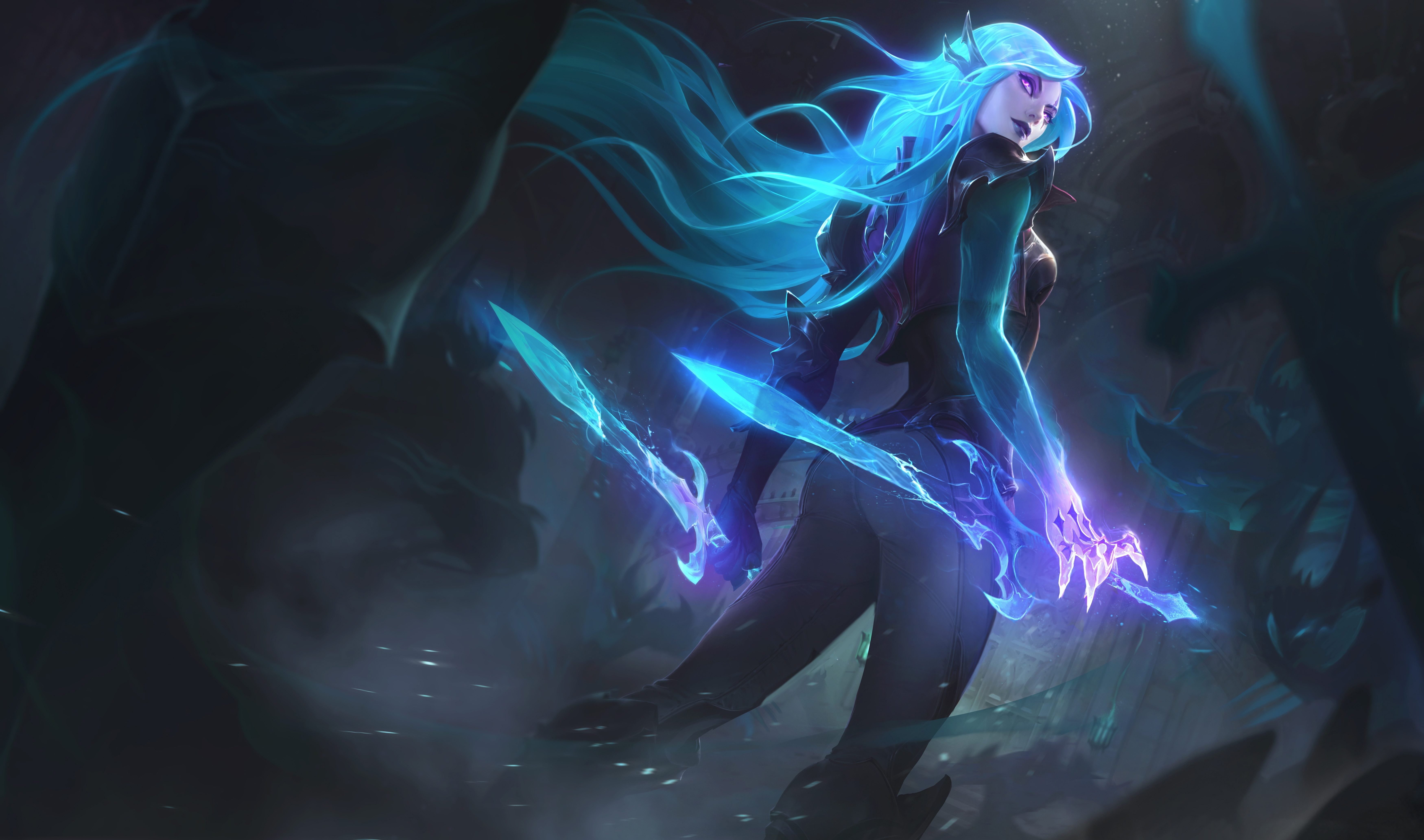 4K, League of Legends, 5K, 8K, Katarina, HD Wallpaper