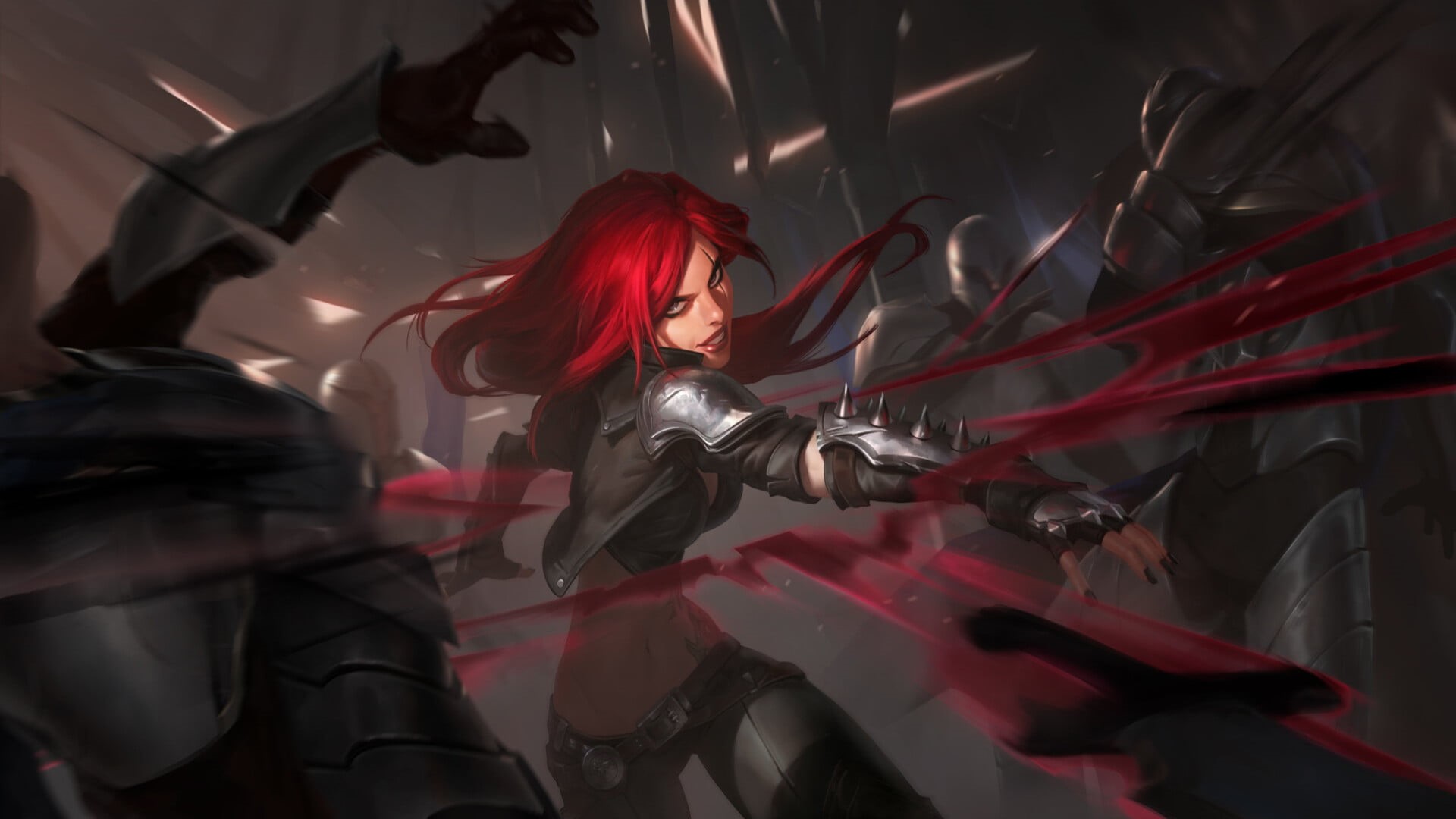 Katarina (League Of Legends), Video Game, Legends of Runeterra, 1080P, HD Wallpaper