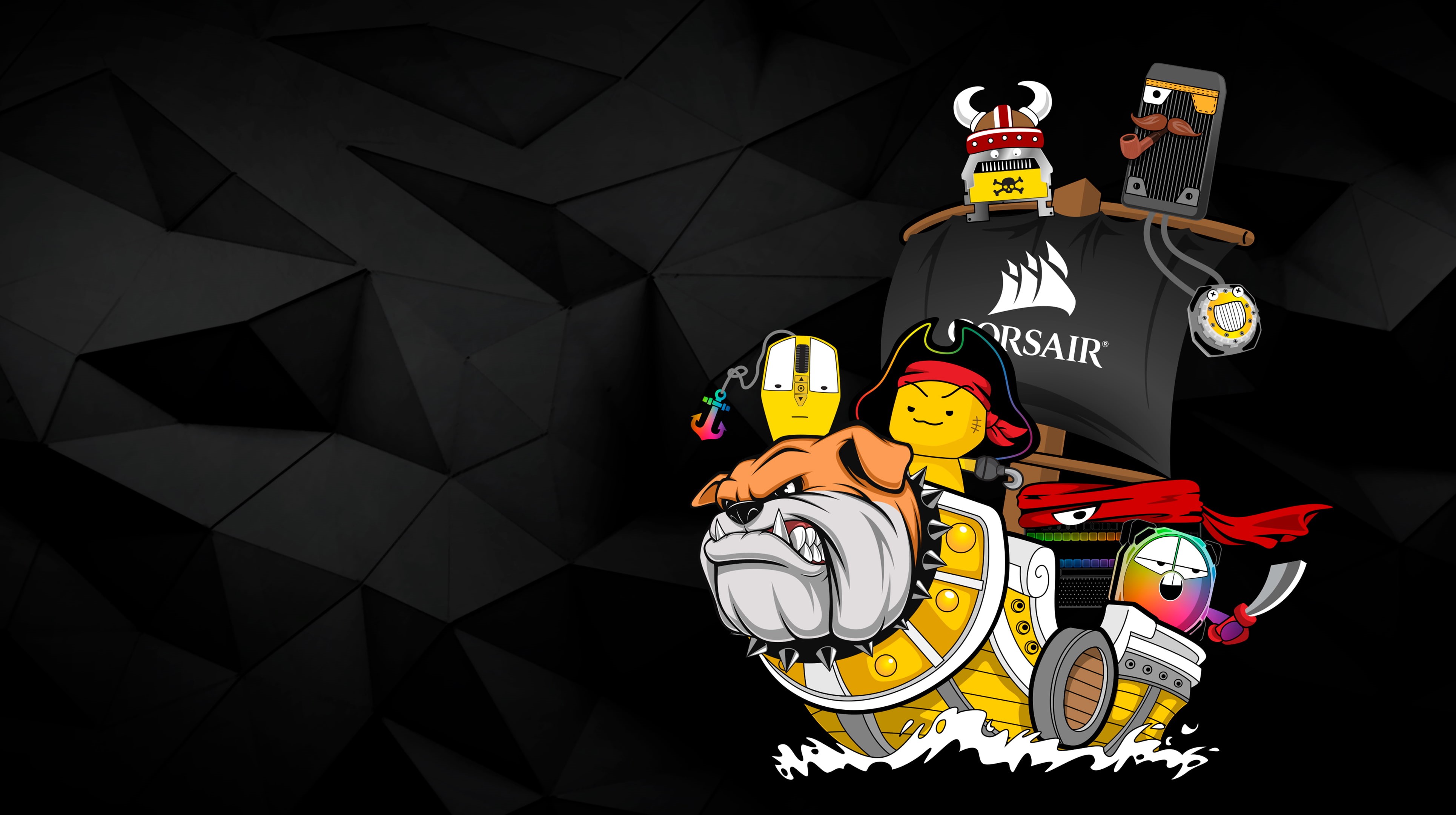 Technology, 4K, Corsair, HD Wallpaper