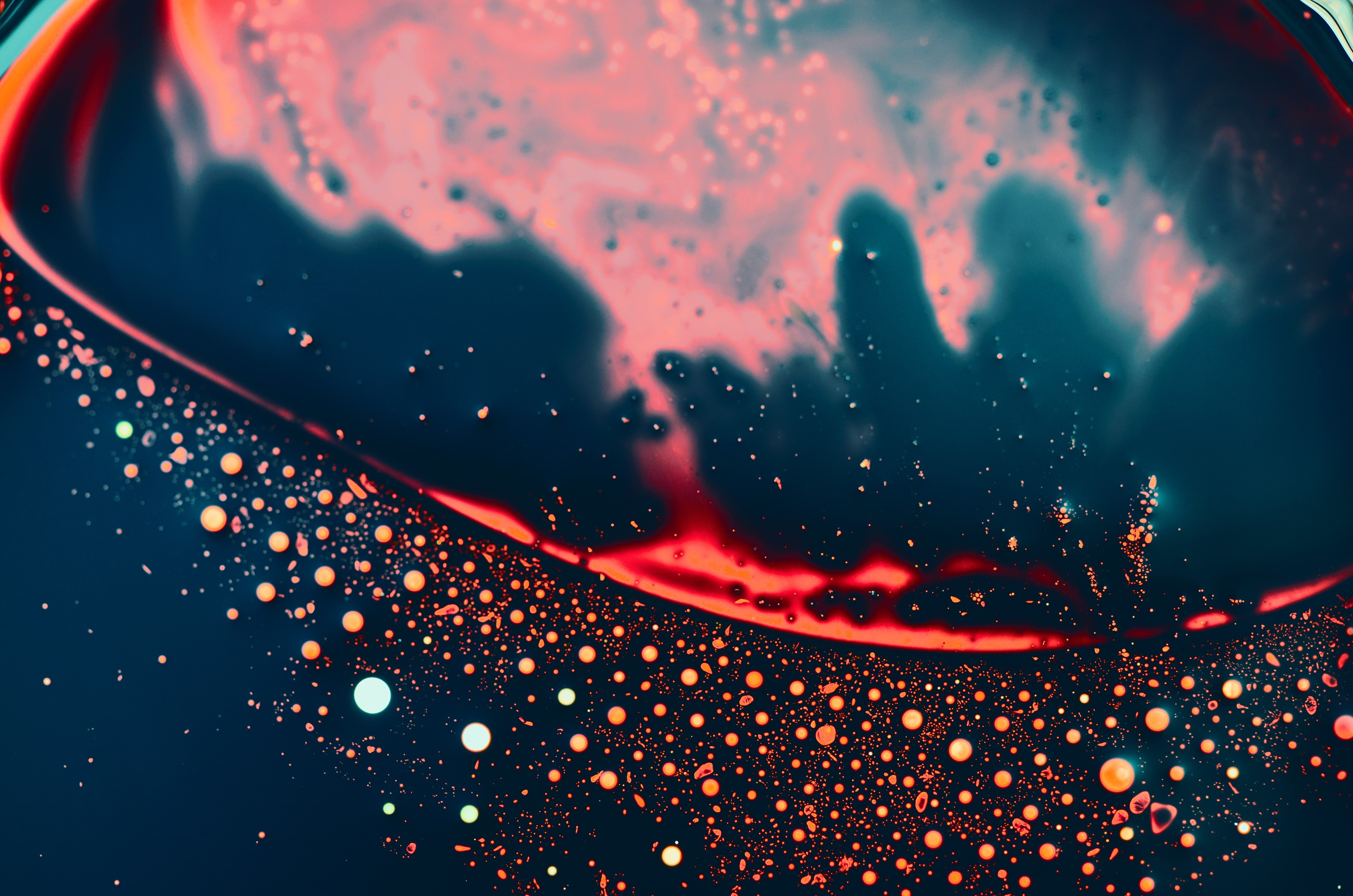 4K, Metalliferous, 4K, Liquid metal, HD Wallpaper