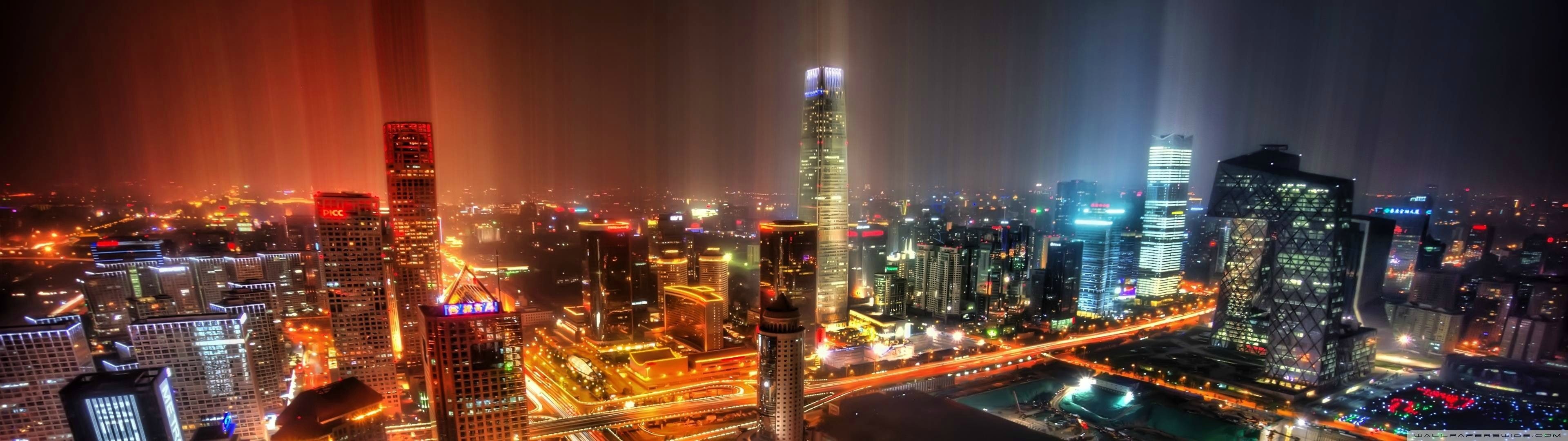 3840x1080, 4K, panoramic, owdlarrd, HD Wallpaper