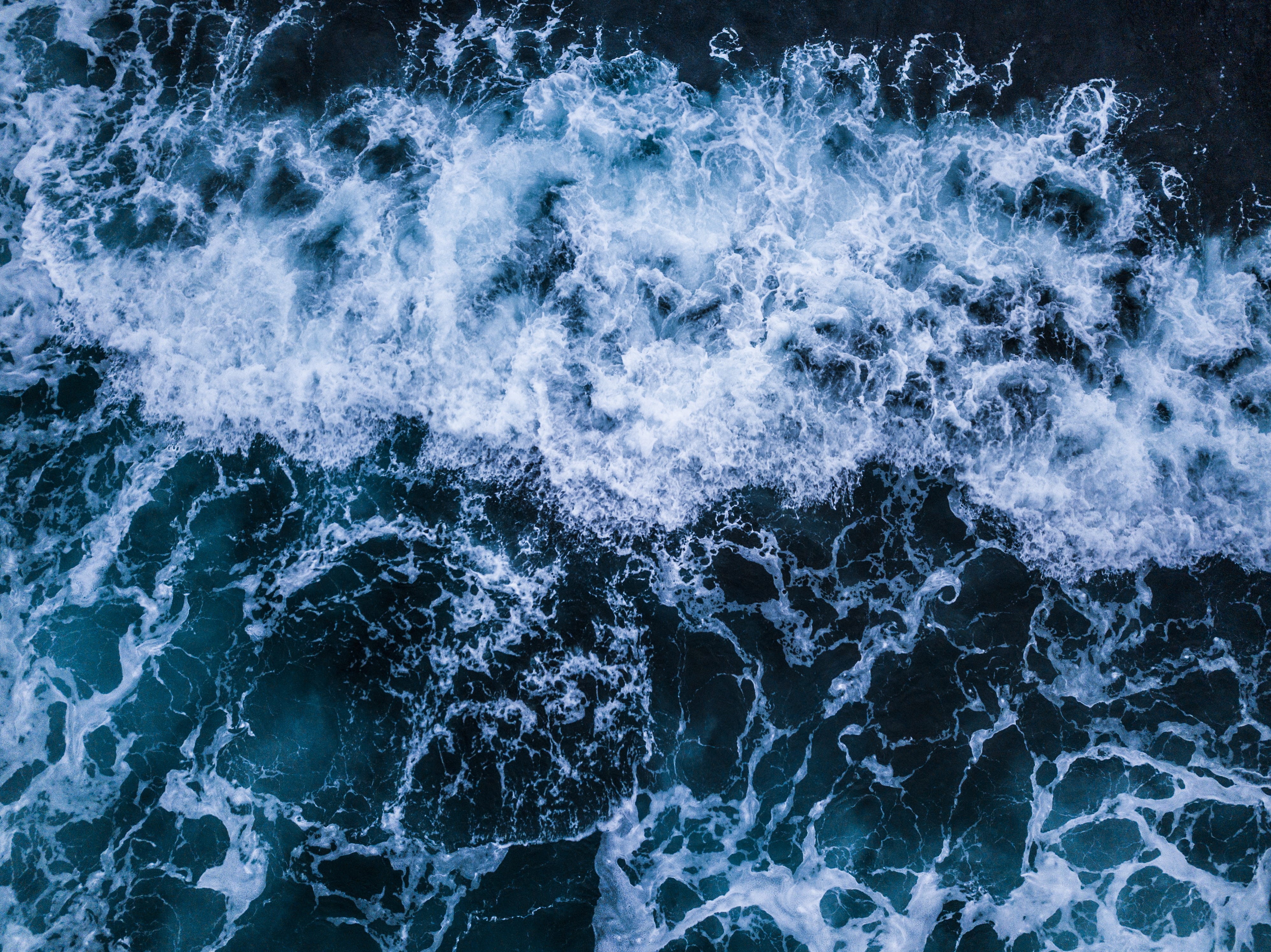 coastline, rock, nature, background, view, surf, outdoors, liquid, foam, topdown, love, no People, wafe, ripple, pattern, flowing, wave, business, wash, HD Wallpaper