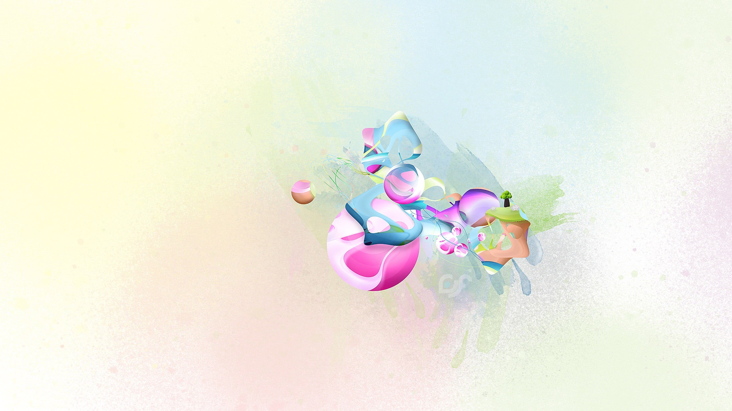 shapes, 2K, motion, floating on water, digital art, bathtub, pink, artwork, toy, multi colored, one person, full length, studio shot, multicolored, HD Wallpaper