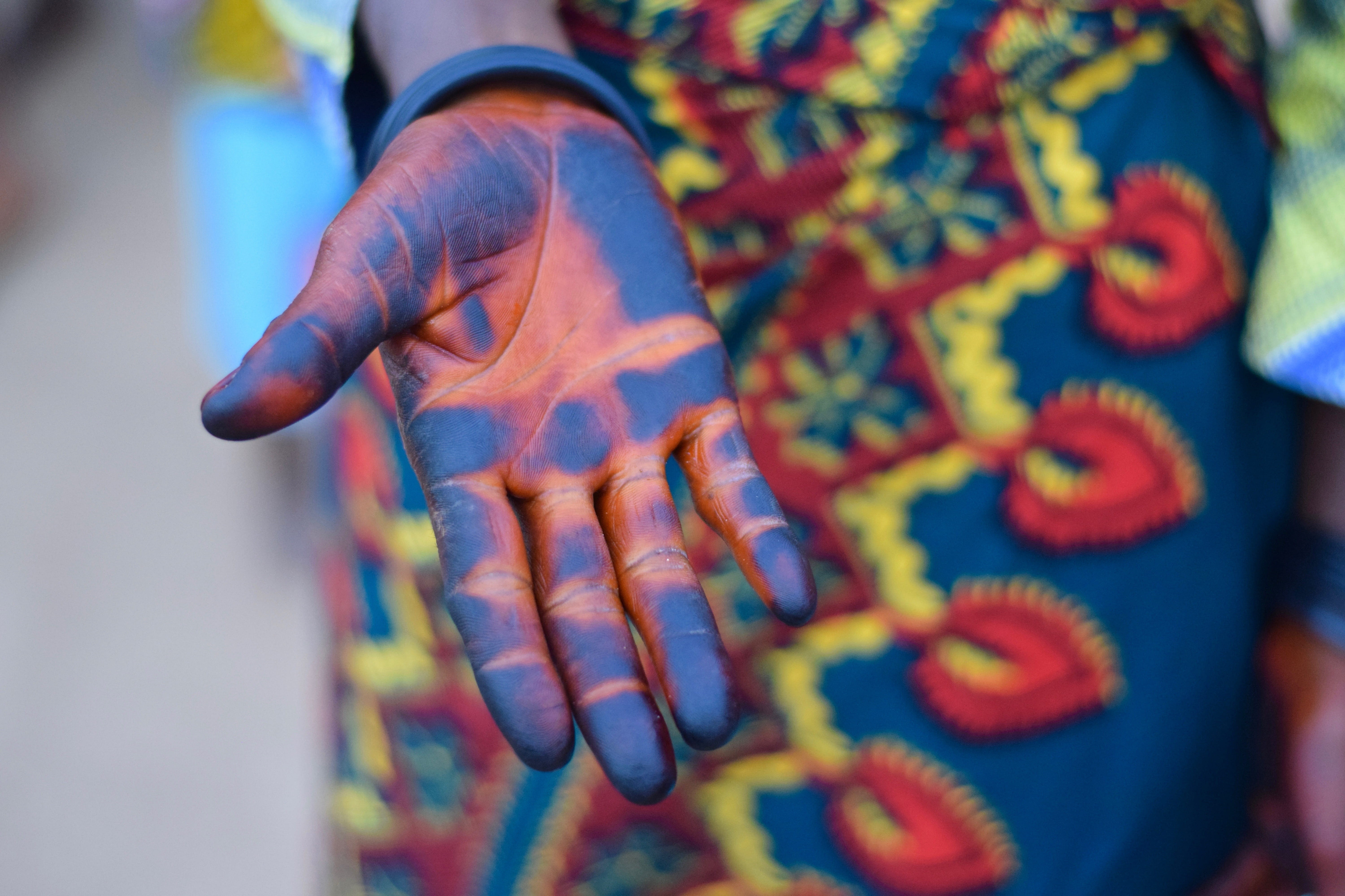 person, one person, focus on foreground, art and craft, finger, women, people, midsection, color, 5K, colorful, holding, human Hand, Hand, human body part, HD Wallpaper