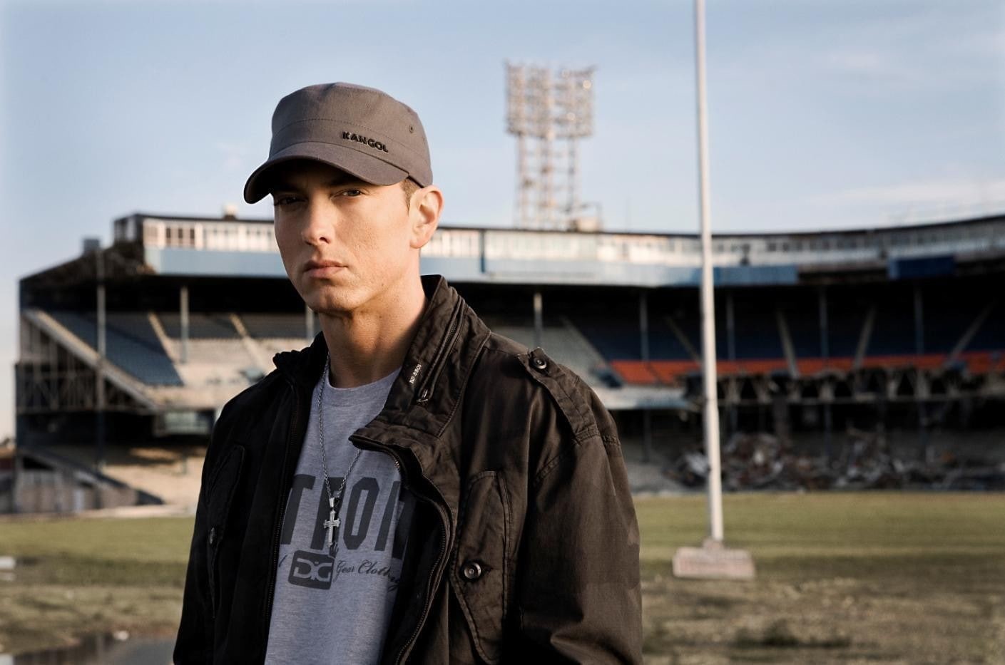 Rapper, Eminem, 720P, looking at viewer, HD Wallpaper