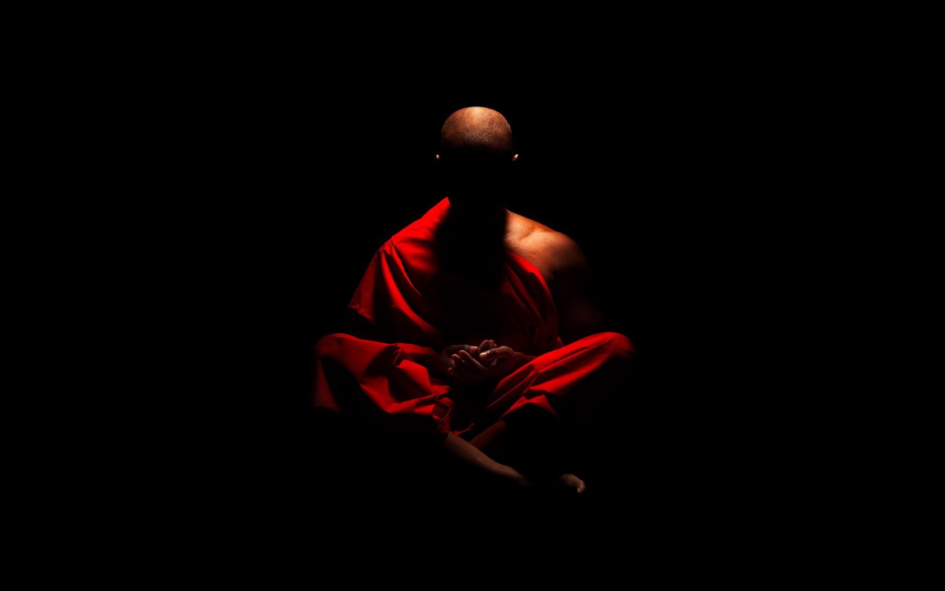 Meditation, spiritual, Monk, Buddhism, 1080P, HD Wallpaper