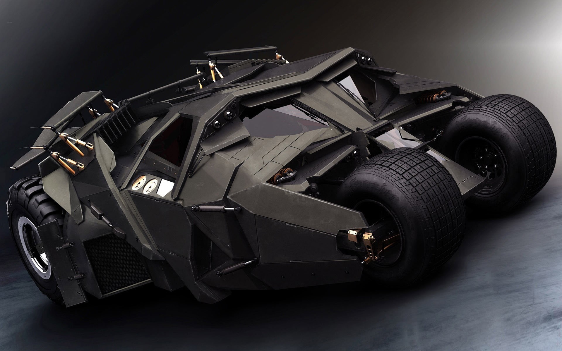stack, technology, gray, no people, transportation, Batmobile, modern, mode of transportation, 1080P, Batman, studio shot, car, Batman Begins, indoors, HD Wallpaper