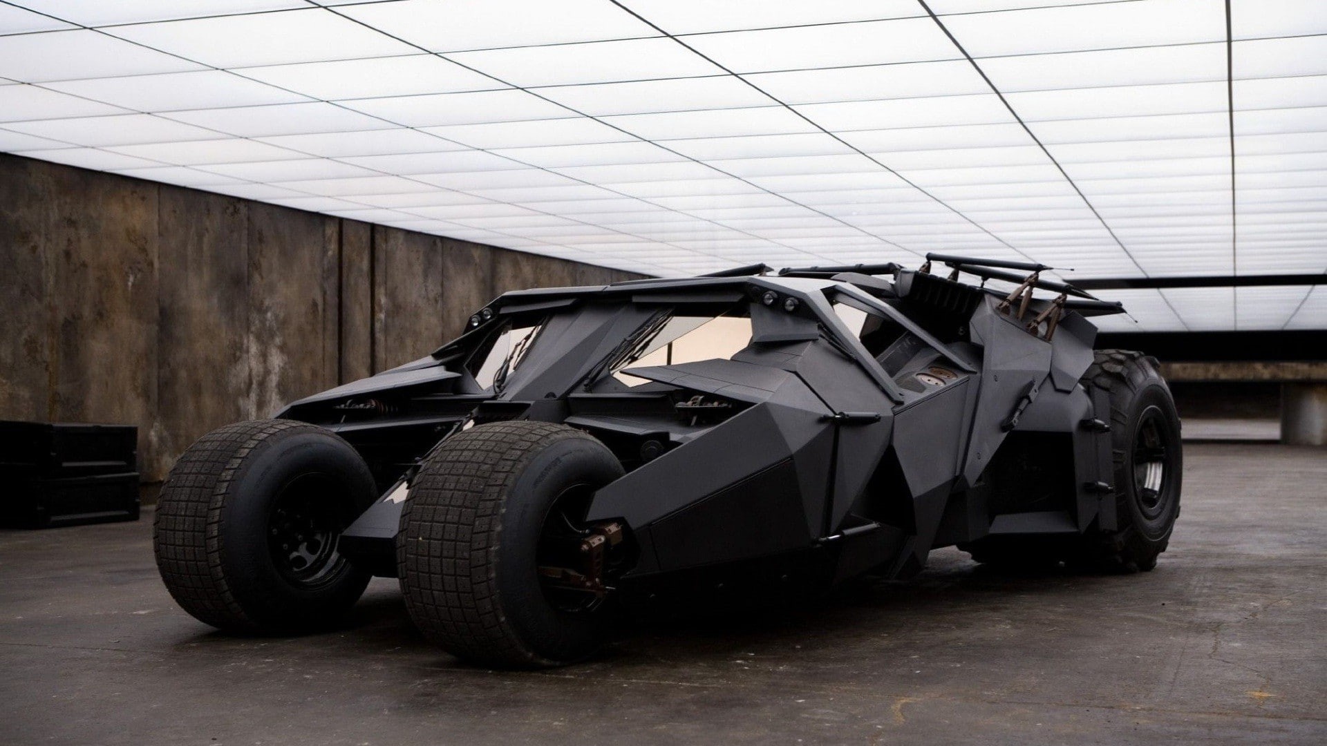 black, dark, batmobile, knight, coupe, sports, 1080P, movie, batman, the dark knight, HD Wallpaper