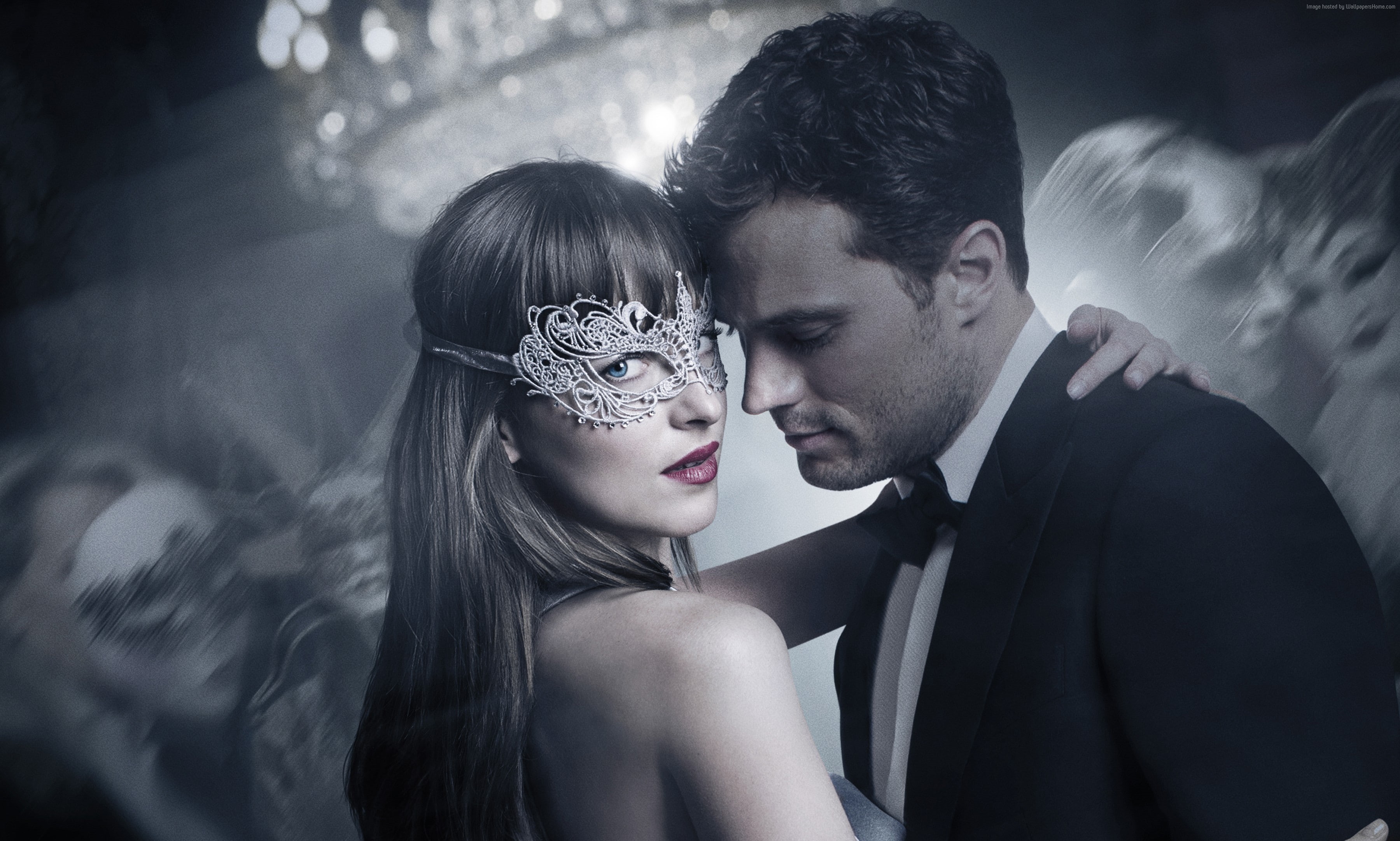 best movies, Fifty Shades Darker, 2K, Dakota Johnson, Jamie Dornan, HD Wallpaper