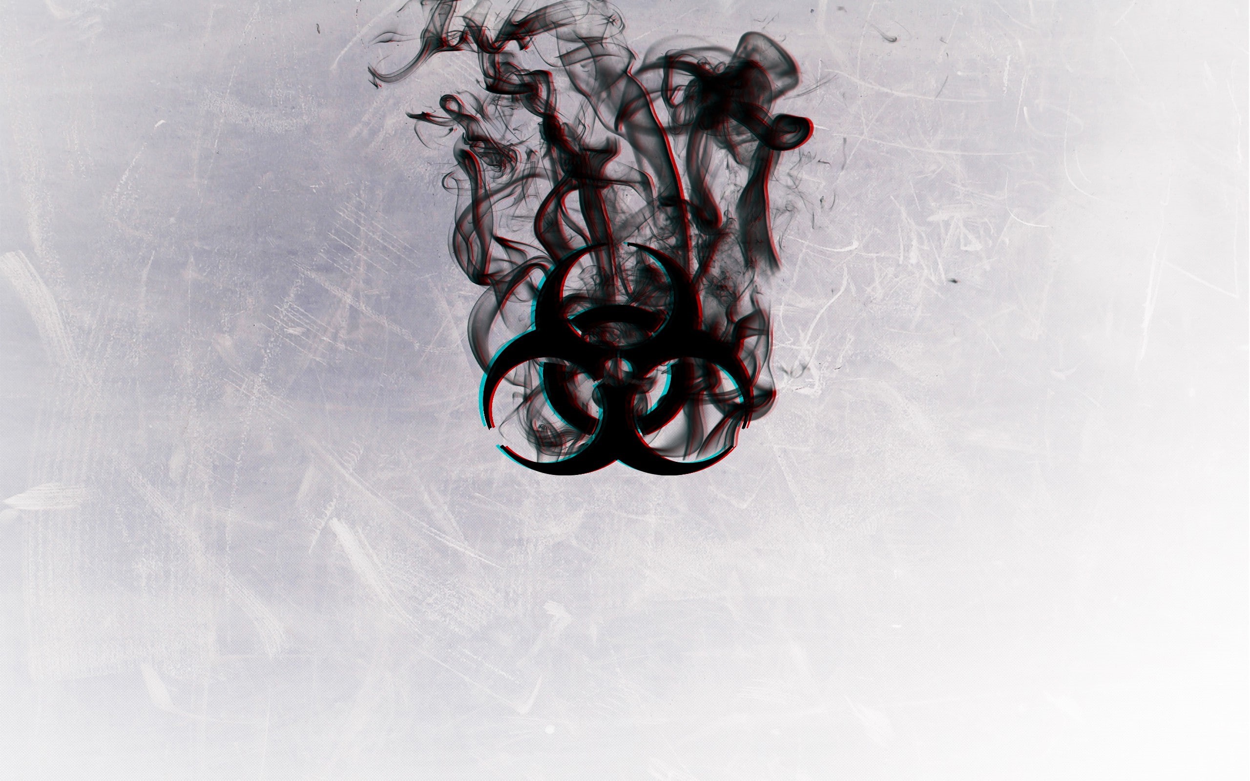 smoke - physical structure, colored background, backgrounds, studio shot, motion, dissolving, copy space, abstract, close-up, 3D, cold temperature, white, HD Wallpaper