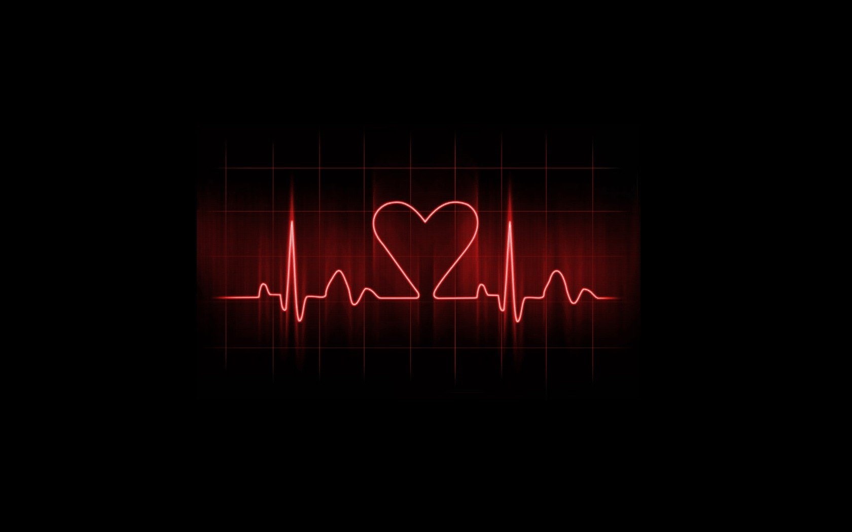 positive emotion, studio shot, love, illuminated, emotion, orthographic symbol, heart shape, ekg, lighting equipment, black background, red, communication, HD Wallpaper