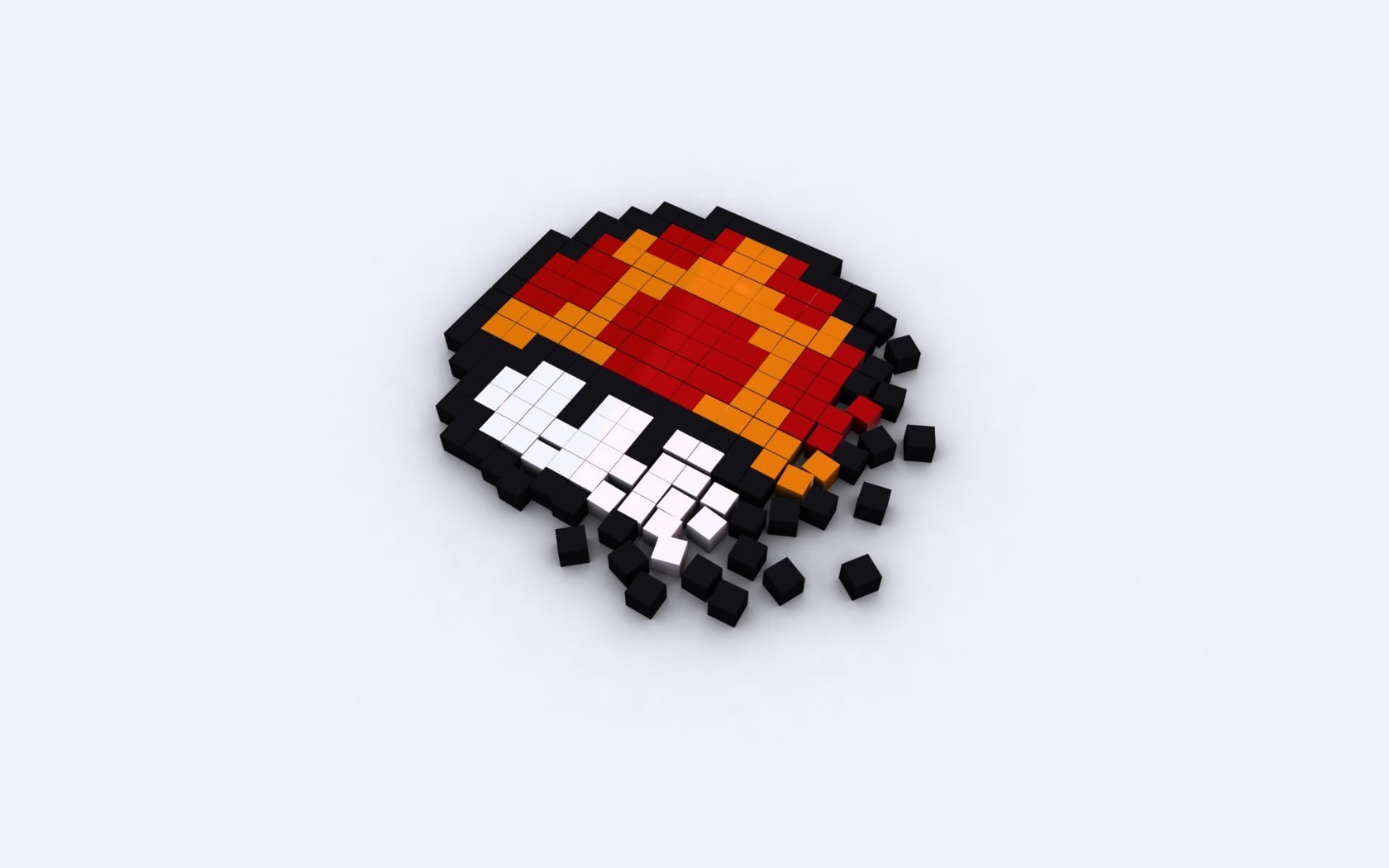 abundance, no people, copy space, high angle view, 720P, cut out, creativity, large group of objects, white, puzzle, shape, Super Mario, connection, pattern, HD Wallpaper