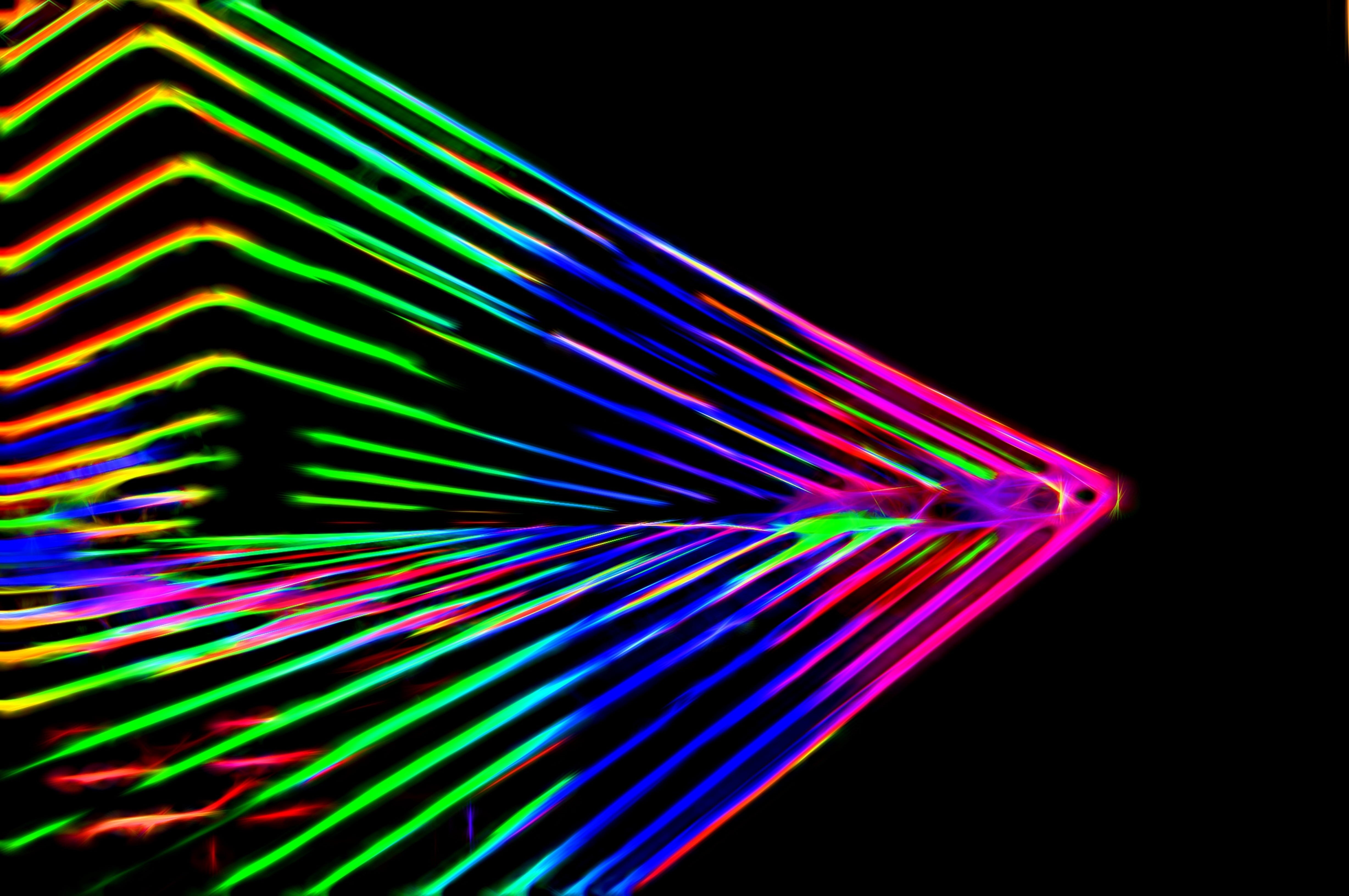festive, digital composite, vibrant, fantasy, neon, shiny, green, creative, sparkle, fixture, speed, abstract, technology, connection, laser, vivid, point, HD Wallpaper