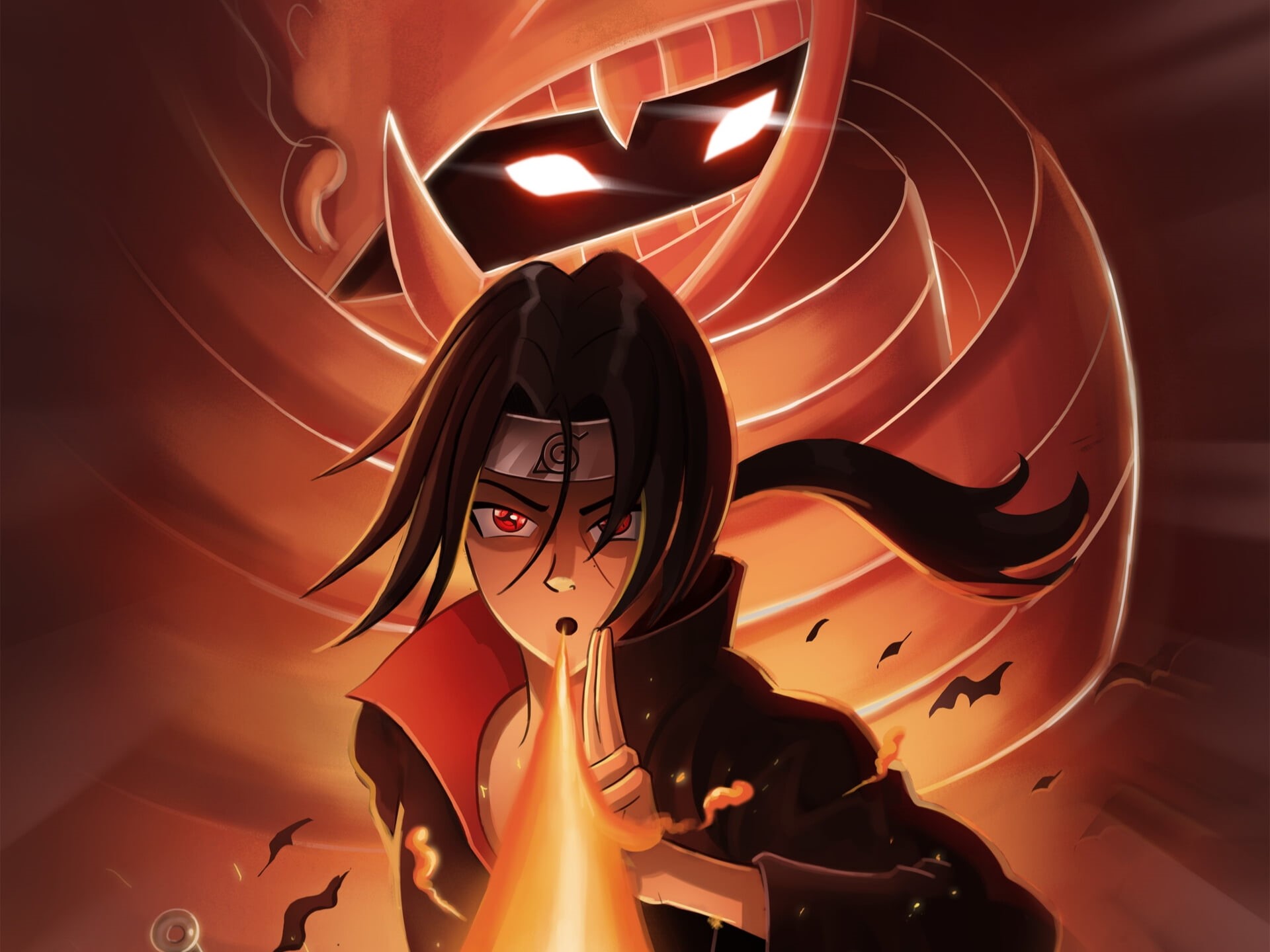 Itachi Uchiha, Naruto, 1080P, HD Wallpaper
