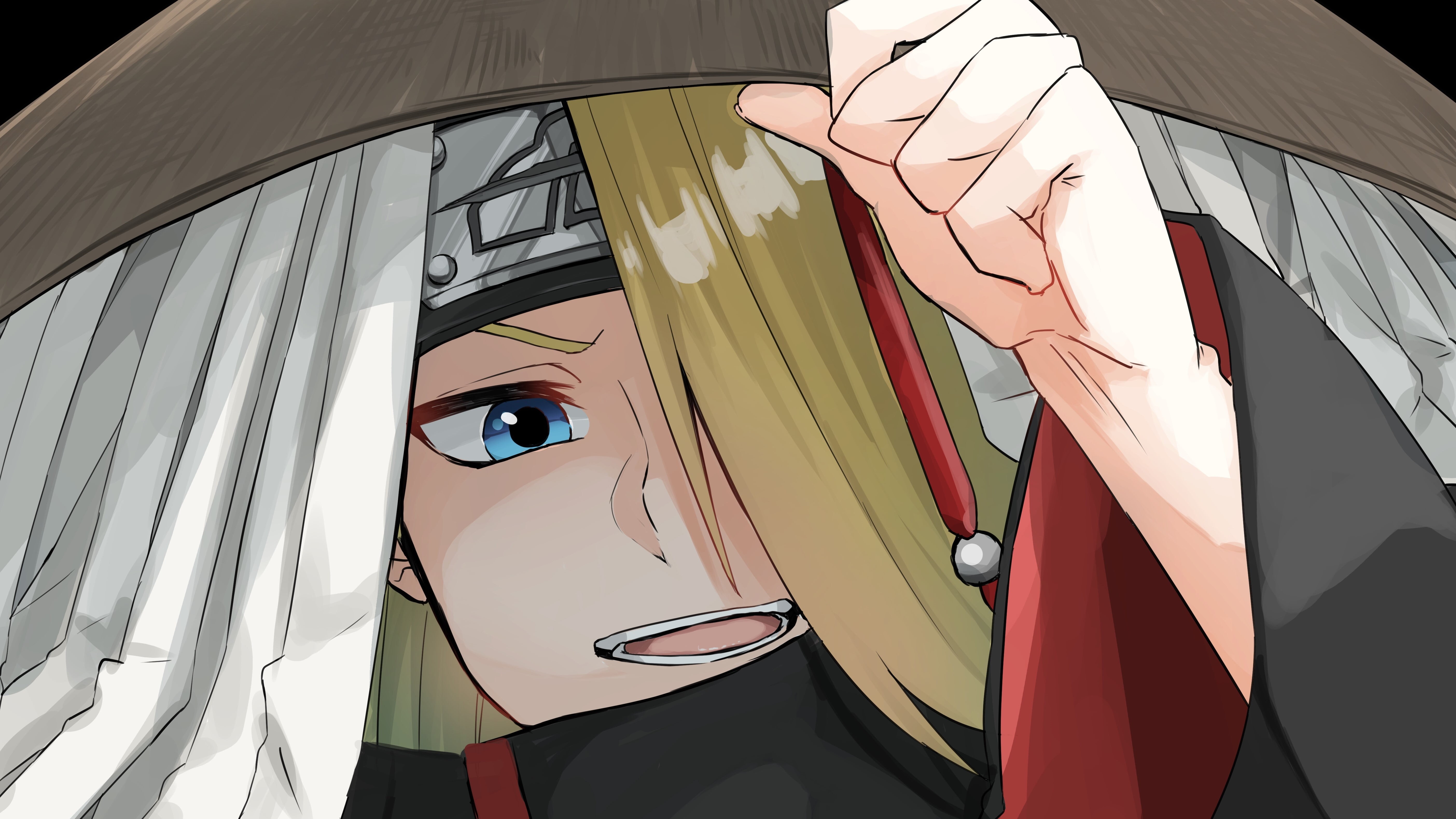 Deidara (Naruto), 5K, Naruto, HD Wallpaper