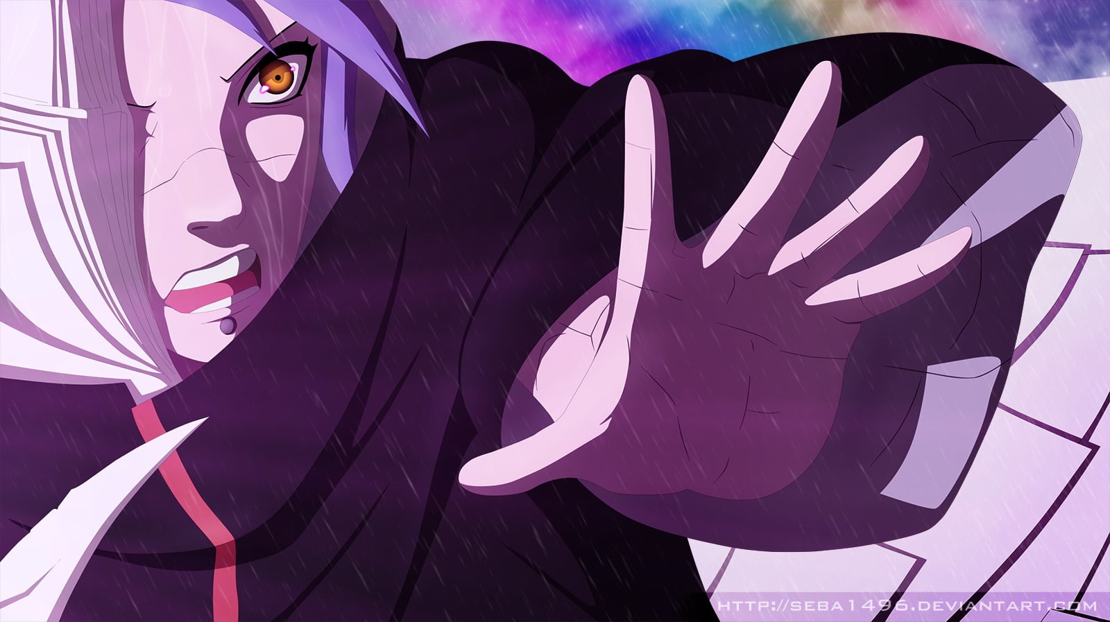720P, Anime, Naruto, Konan (Naruto), HD Wallpaper