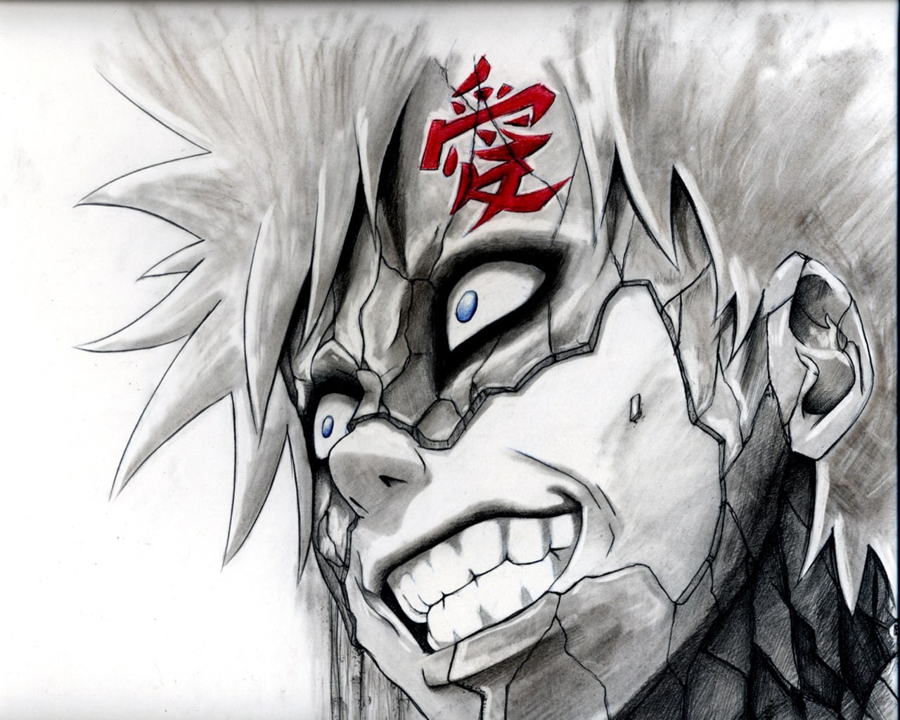 hd, art, 720P, gaara, Naruto, x, anime, HD Wallpaper