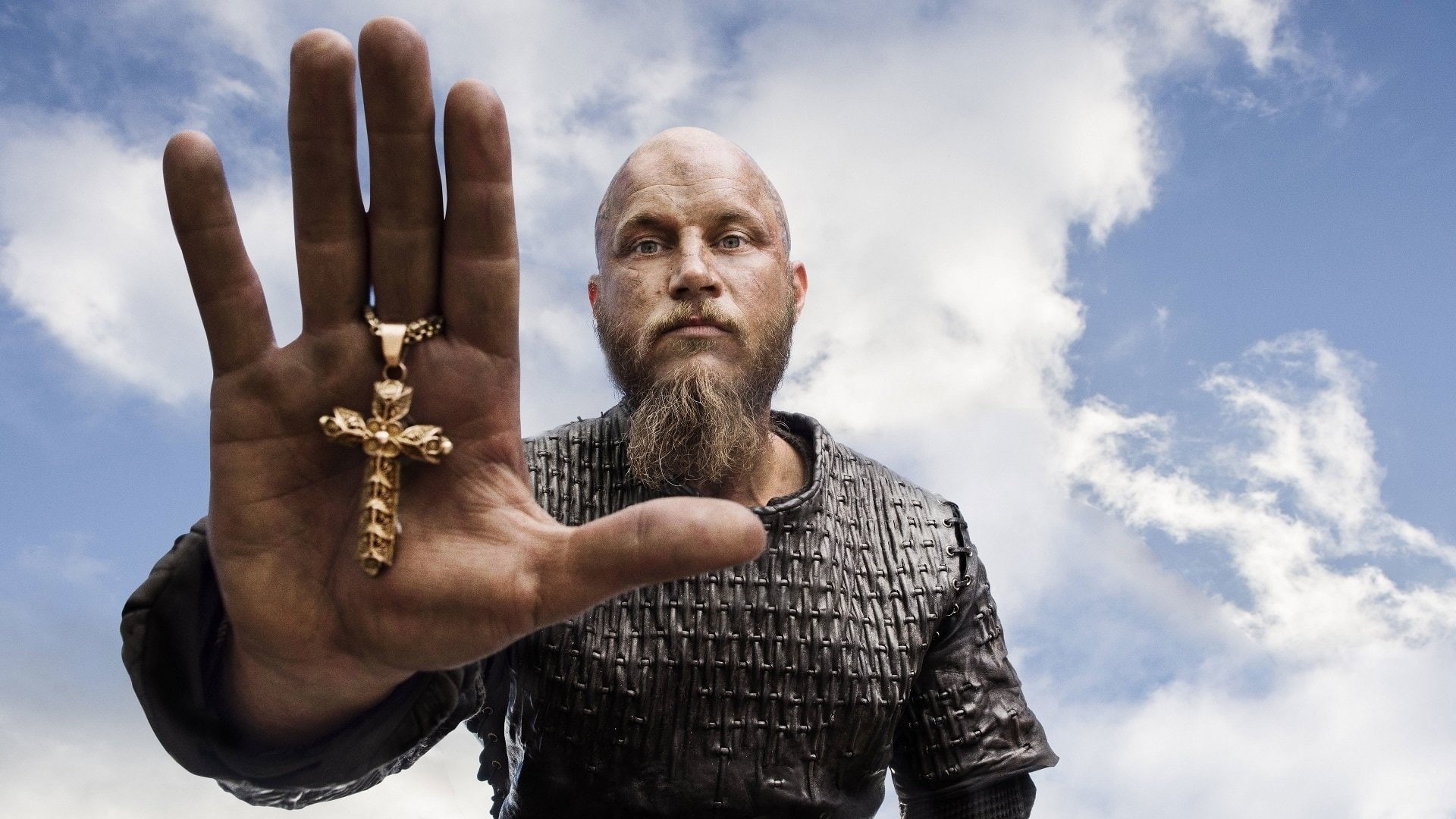 TV Show, 1080P, Ragnar Lothbrok, Vikings, Crucifix, Vikings (TV Show), HD Wallpaper