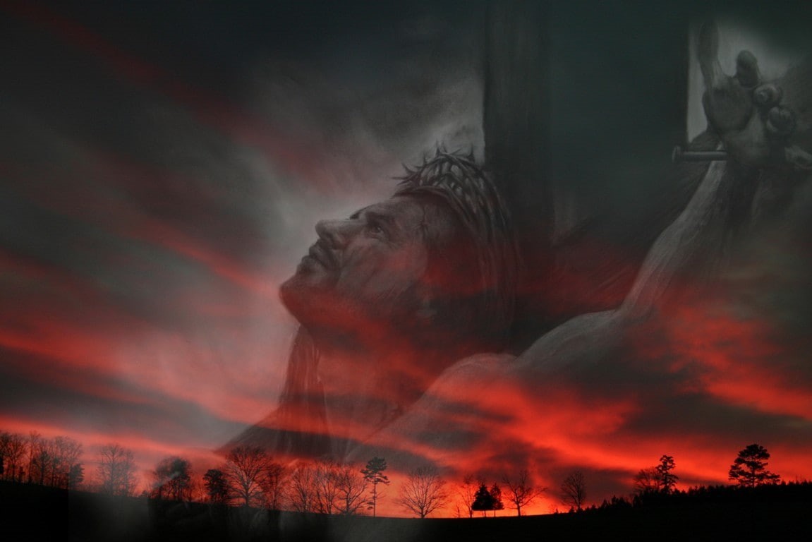 cross, bibble, jesus christ, jesus, christmas, 480P, HD Wallpaper
