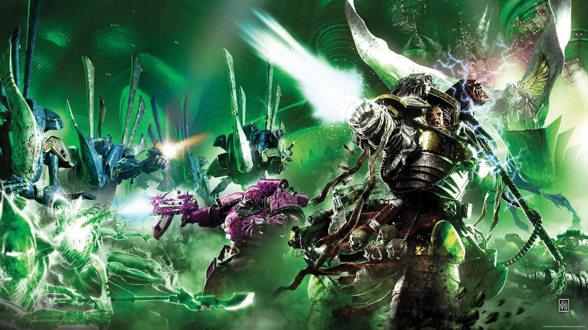 Warhammer, Angel Exterminatus, Warhammer 40K, Horus Heresy, 1080P, HD Wallpaper