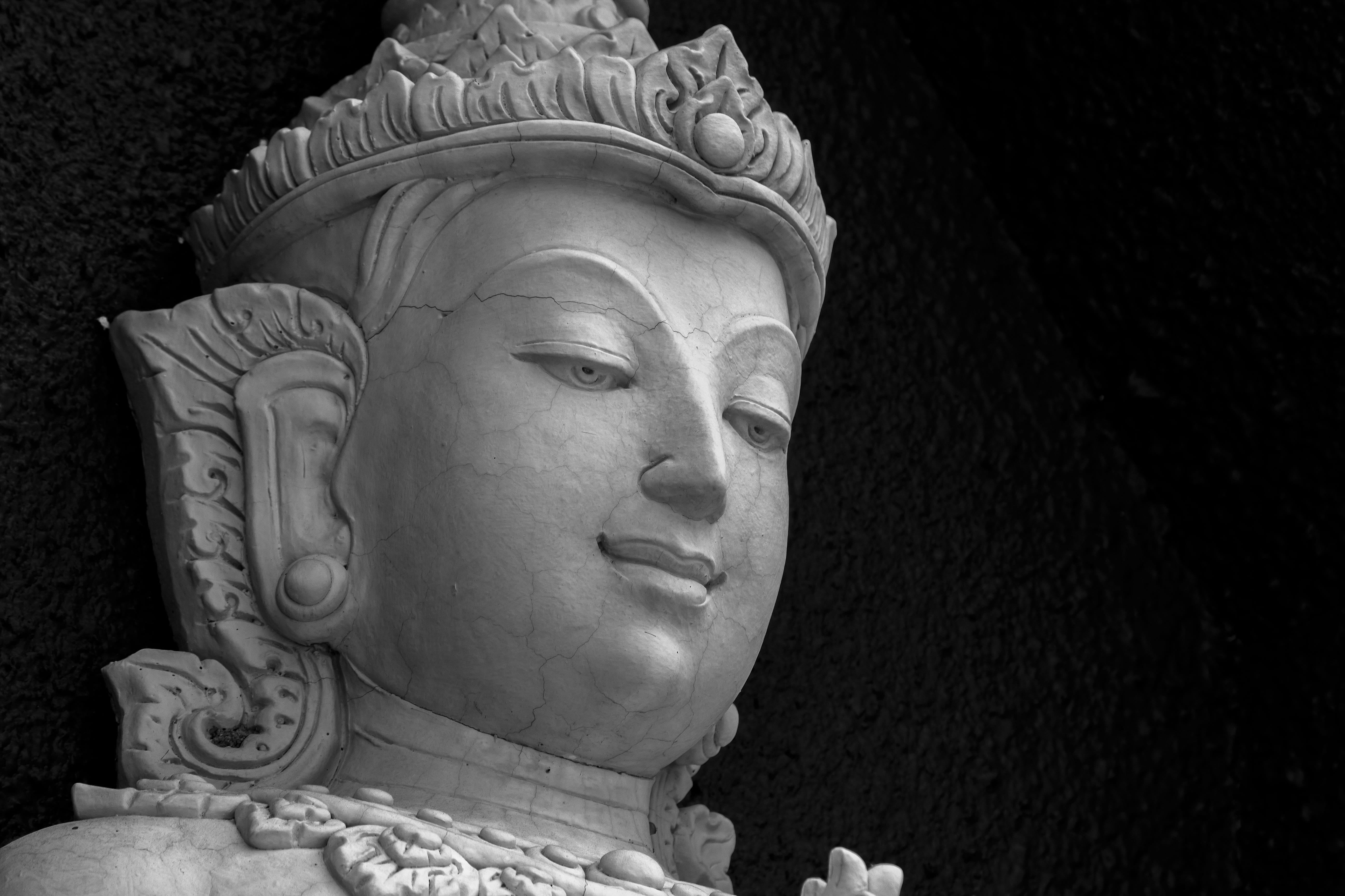 craft, thailand, asia, solid, history, gautama, art, ancient, asian, representation, female likeness, day, buddhism, old, religious, classical style, culture, HD Wallpaper