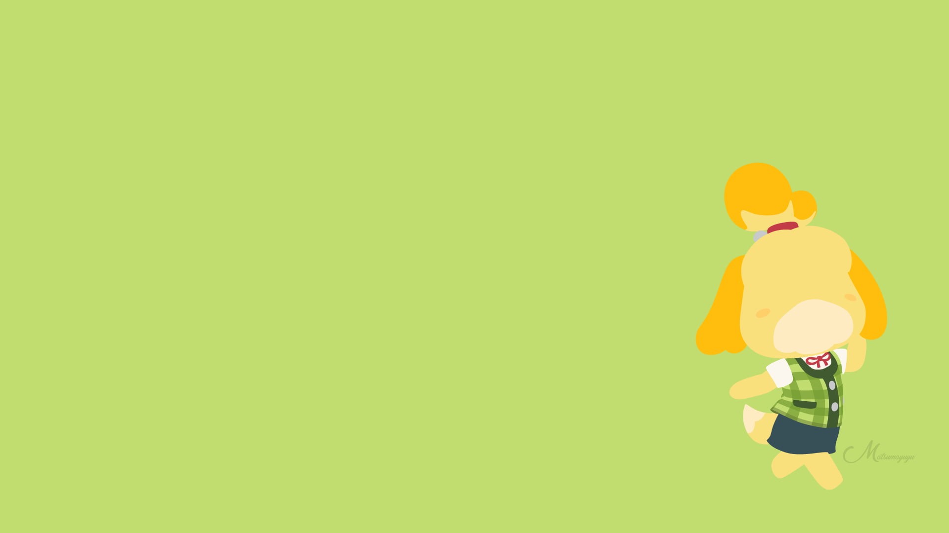 1080P, Animal Crossing, Isabelle (Animal Crossing), HD Wallpaper