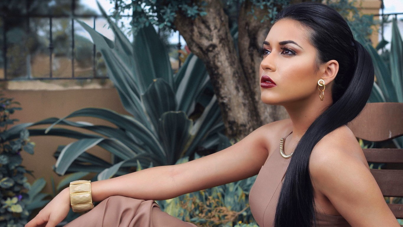 leah, 720P, bolah, girl, brunette, Leah Bolah, model, HD Wallpaper