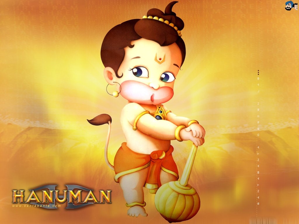 480P, hanuman, art, people, jai, hd, God, HD Wallpaper