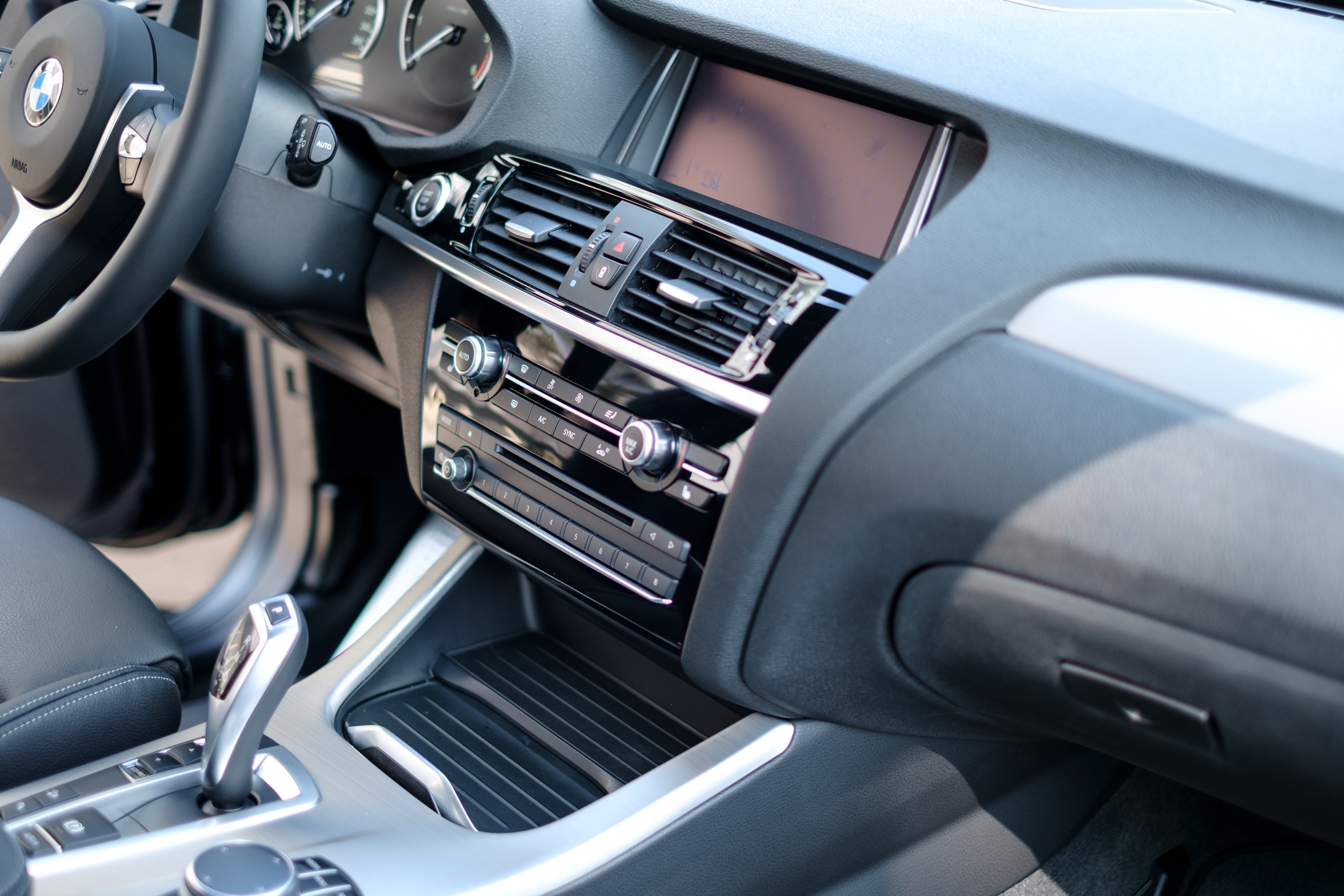 motor, vehicle part, control panel, road, technology, control, bmw, engine, land vehicle, x3, modern, travel, wash, show, black color, vehicle, benz, model, HD Wallpaper