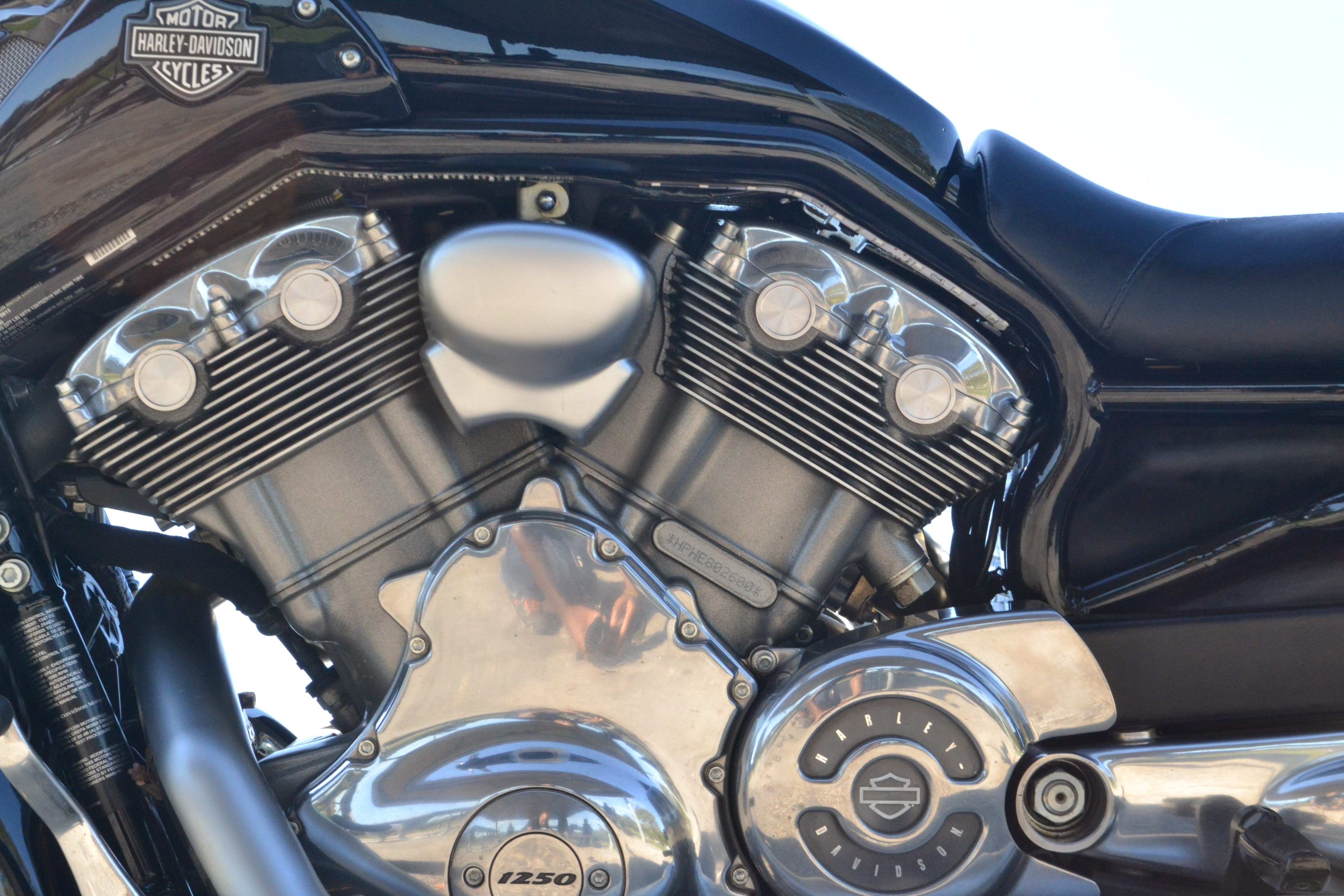 bike, chopper, gas tank, air vehicle, low angle view, harley-davidson, davidson, design, invention, shock absorber, fast, style, classic, day, outdoors, HD Wallpaper