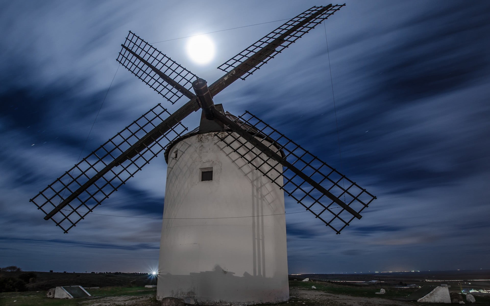 technology, built structure, nature, turbine, building exterior, outdoors, traditional windmill, environmental conservation, environment, tower, fuel and power generation, HD Wallpaper