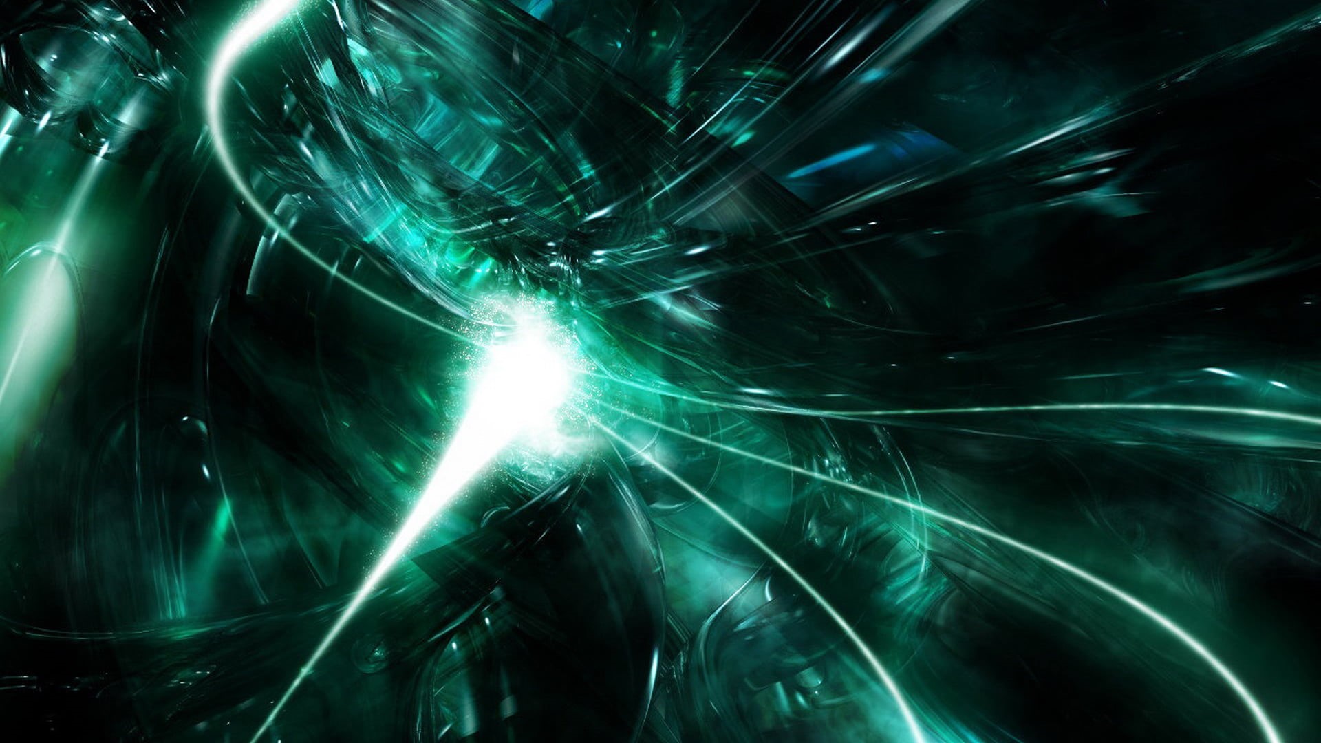 science, dark, stars, curve, shapes, light - natural phenomenon, nightclub, art, event, fantasy, lighting equipment, green color, power, futuristic, HD Wallpaper
