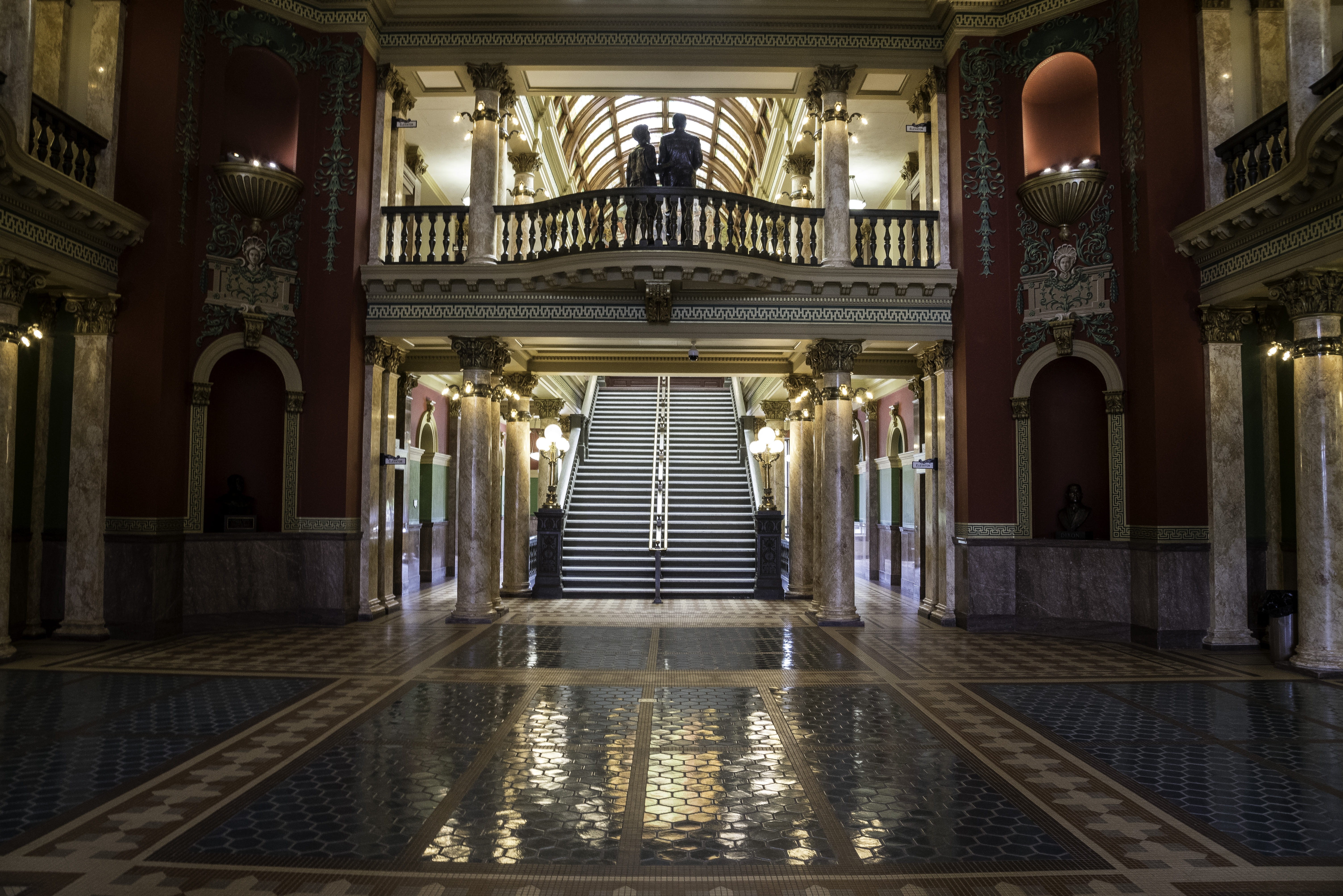 Capital building, lighting equipment, religion, the past, history, cultures, asia, Helena, empty, ornate, no people, main, architectural column, capital, HD Wallpaper